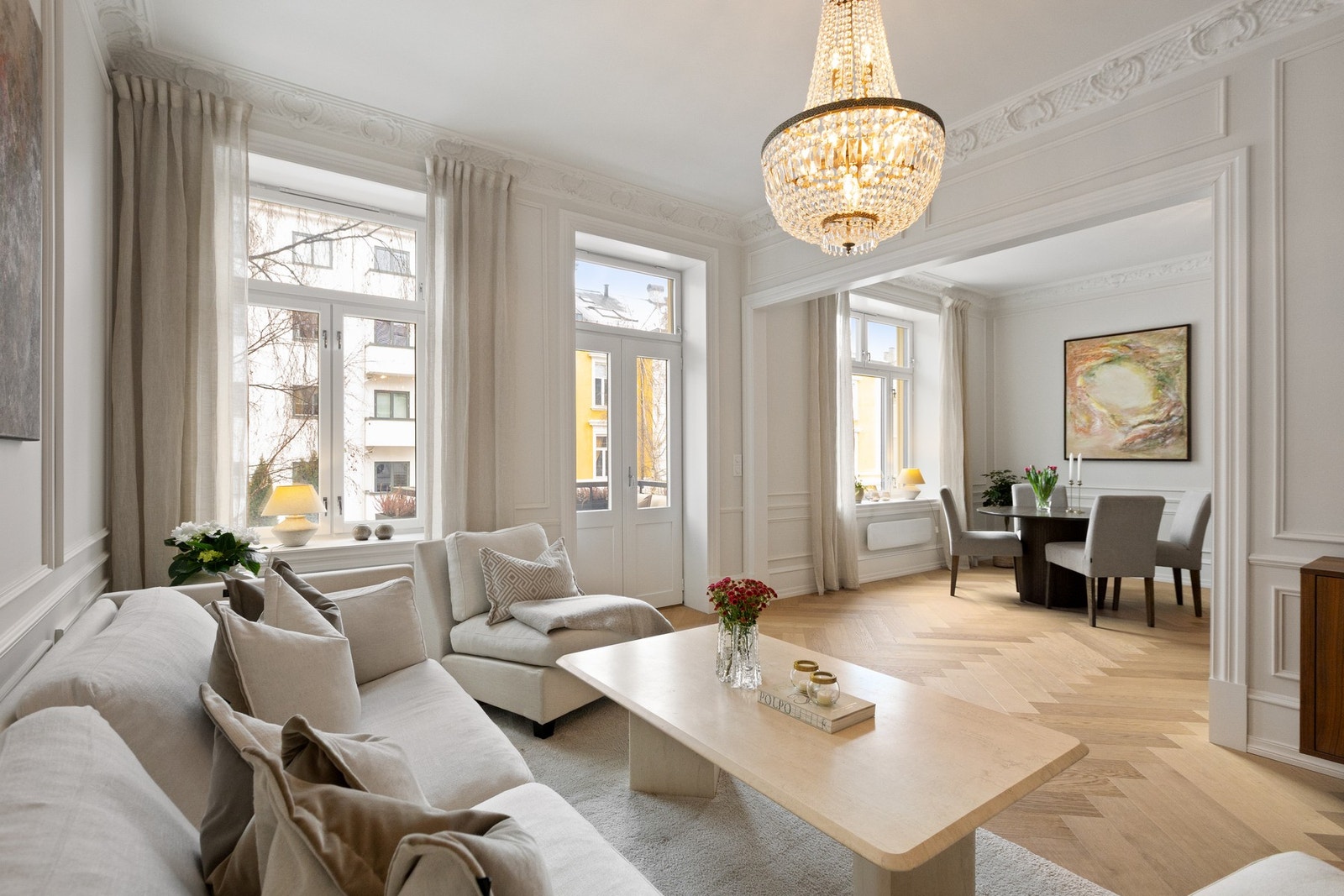 Velkommen til Sorgenfrigata 20A - en sjarmerende og lys leilighet med attraktiv beliggenhet på Majorstuen. Galleribilde