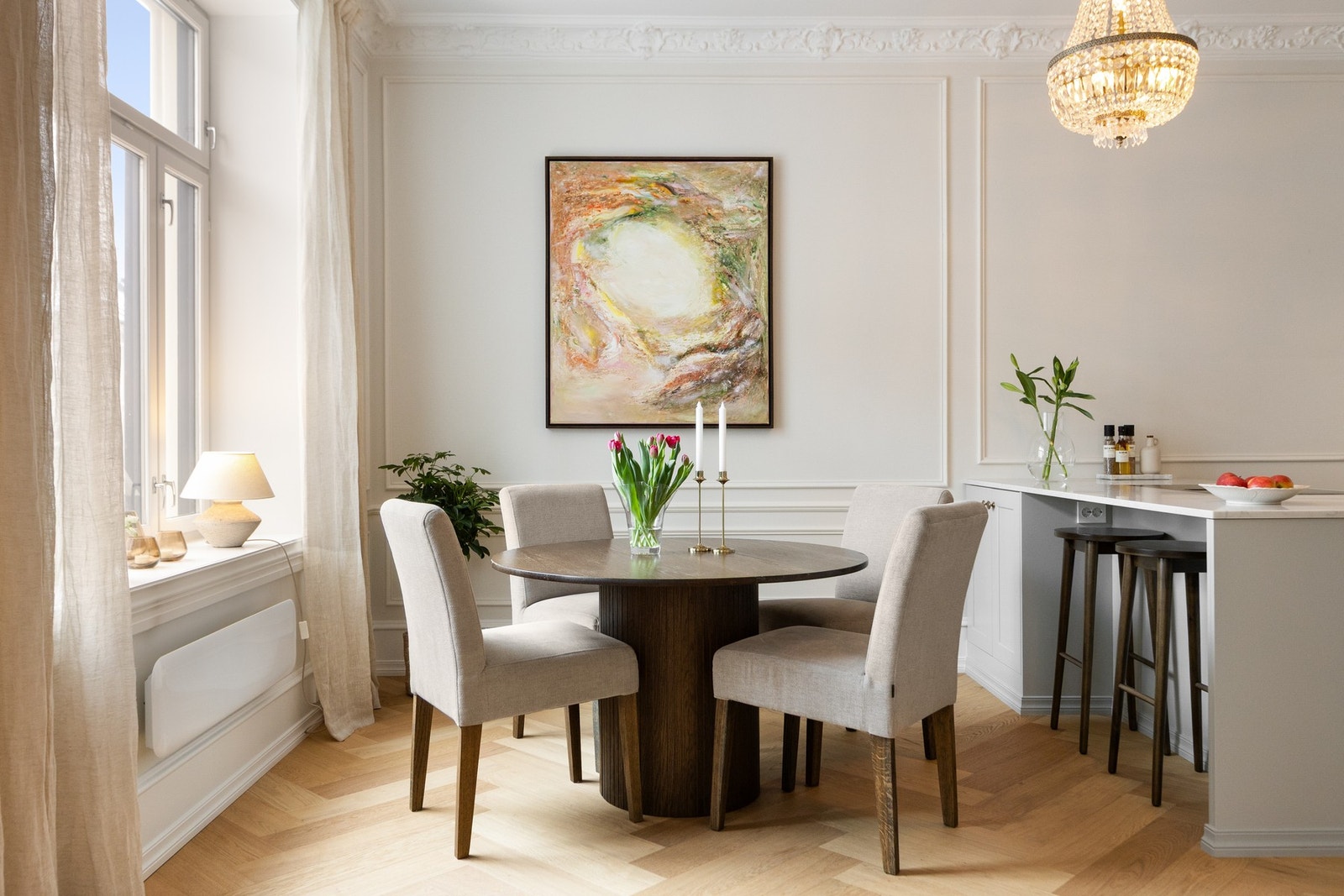 Her kan du samle familie og venner for en hyggelig aften. Galleribilde