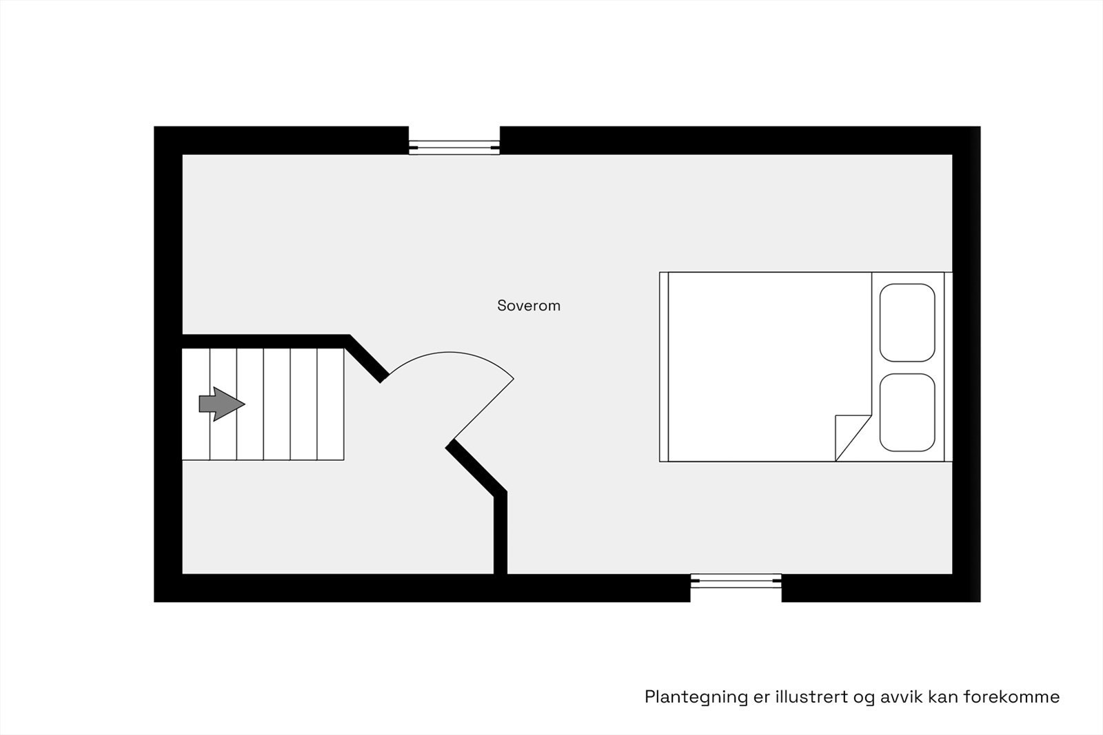 Plantegning 3. etg Galleribilde