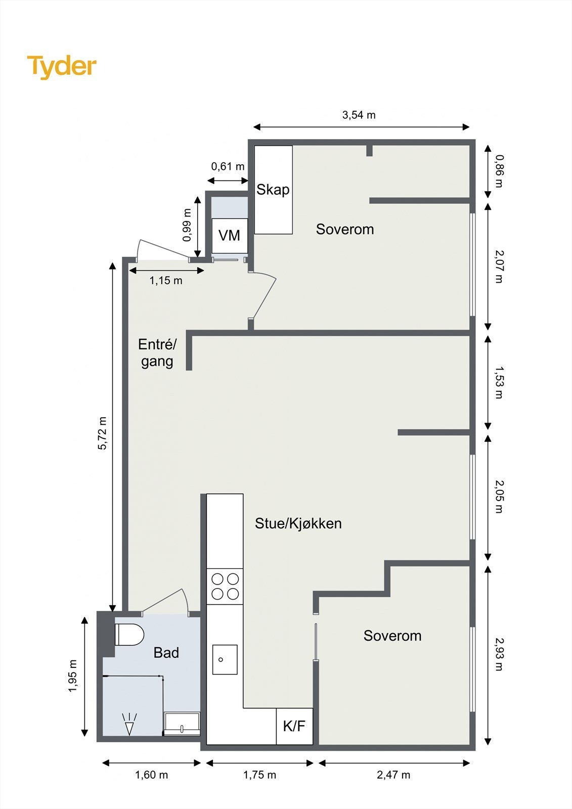 Plantegning. Galleribilde