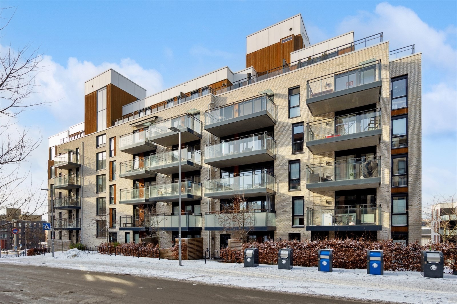 Fasade Malerhaugveien 32. Galleribilde