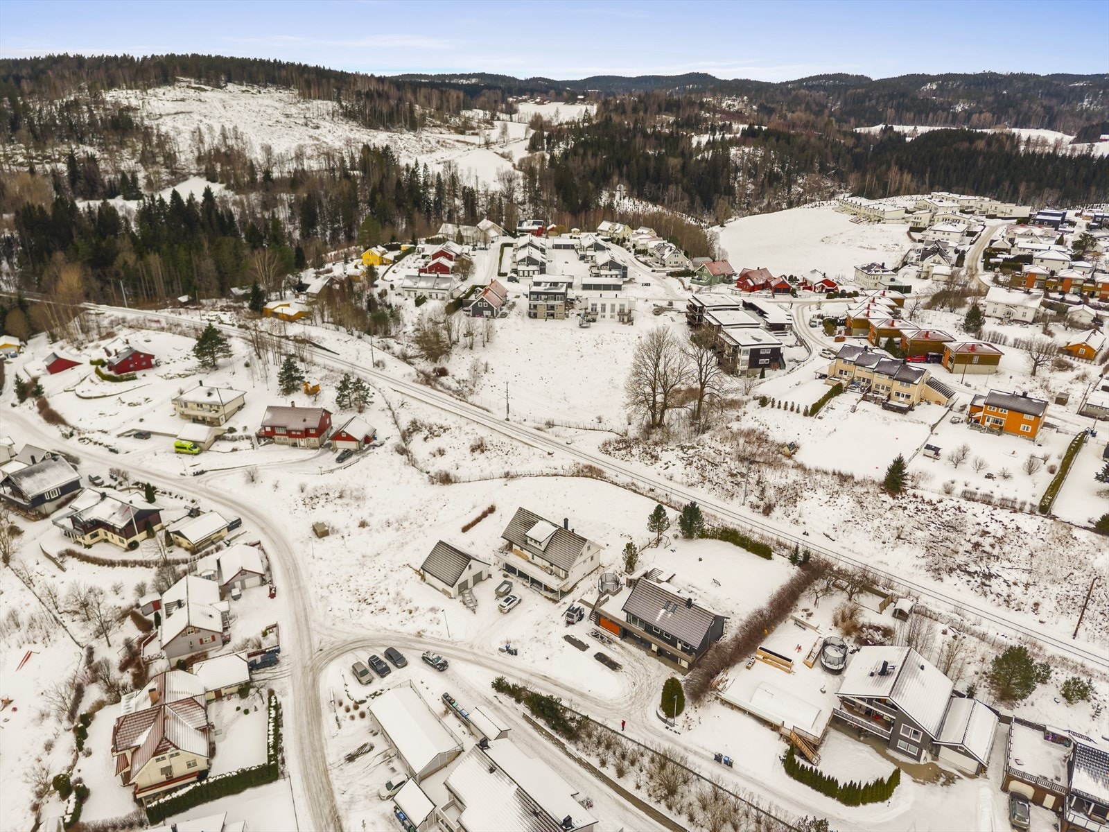 En kombinasjon av landlige omgivelser og enkel tilgang til byen. Galleribilde