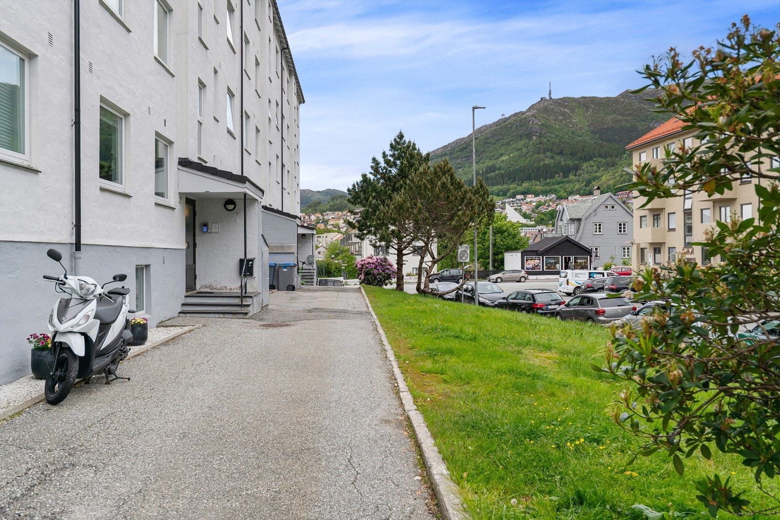 - Her ser man hvor nærme man bor Ulriken - Galleribilde