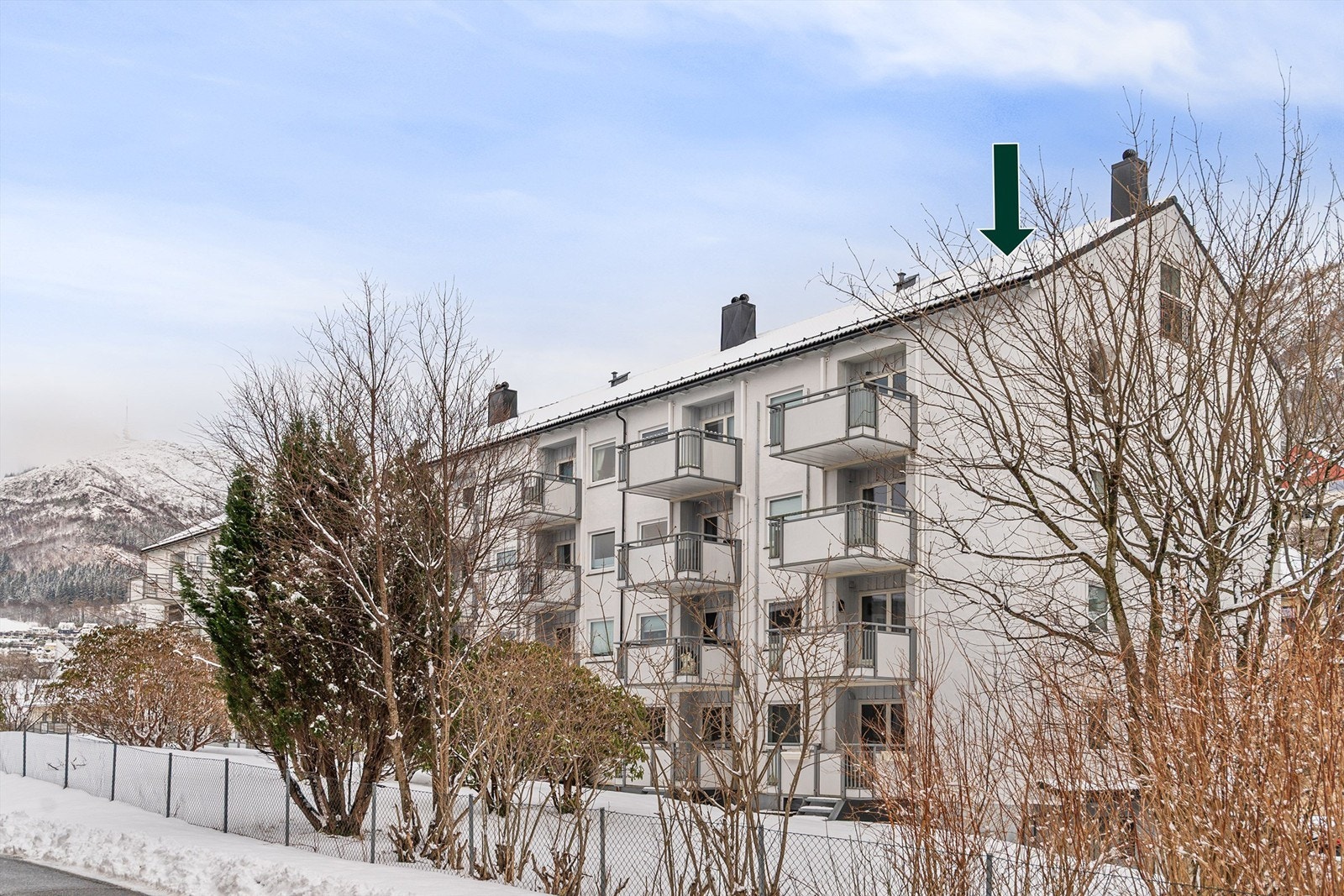 - Topp-/hjørneleilighet med vestvendt beliggenhet - Galleribilde