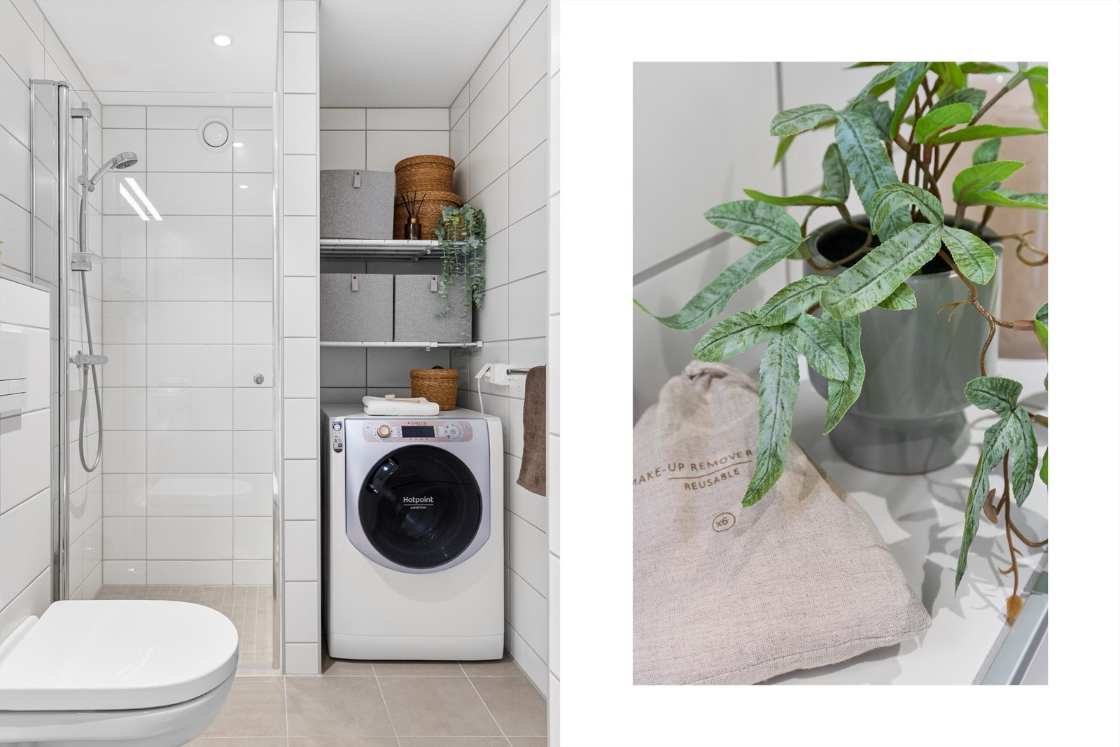 - Innredet med en koselig krok hvor vaskemaskin kan plasseres - Galleribilde