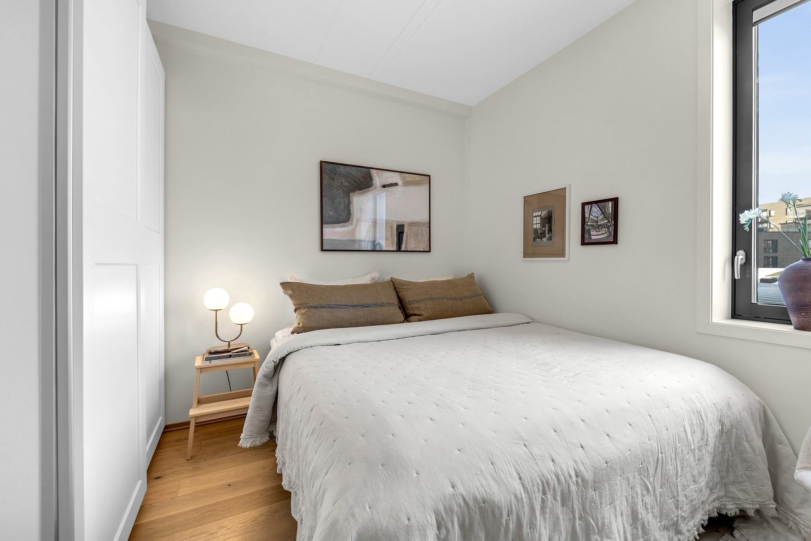 Her kan du møblere med dobbeltseng. Galleribilde