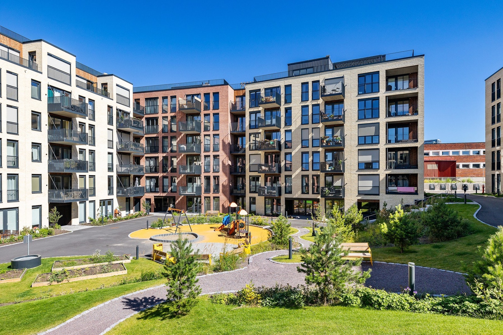 Sameiet består av 193 boligseksjoner Galleribilde