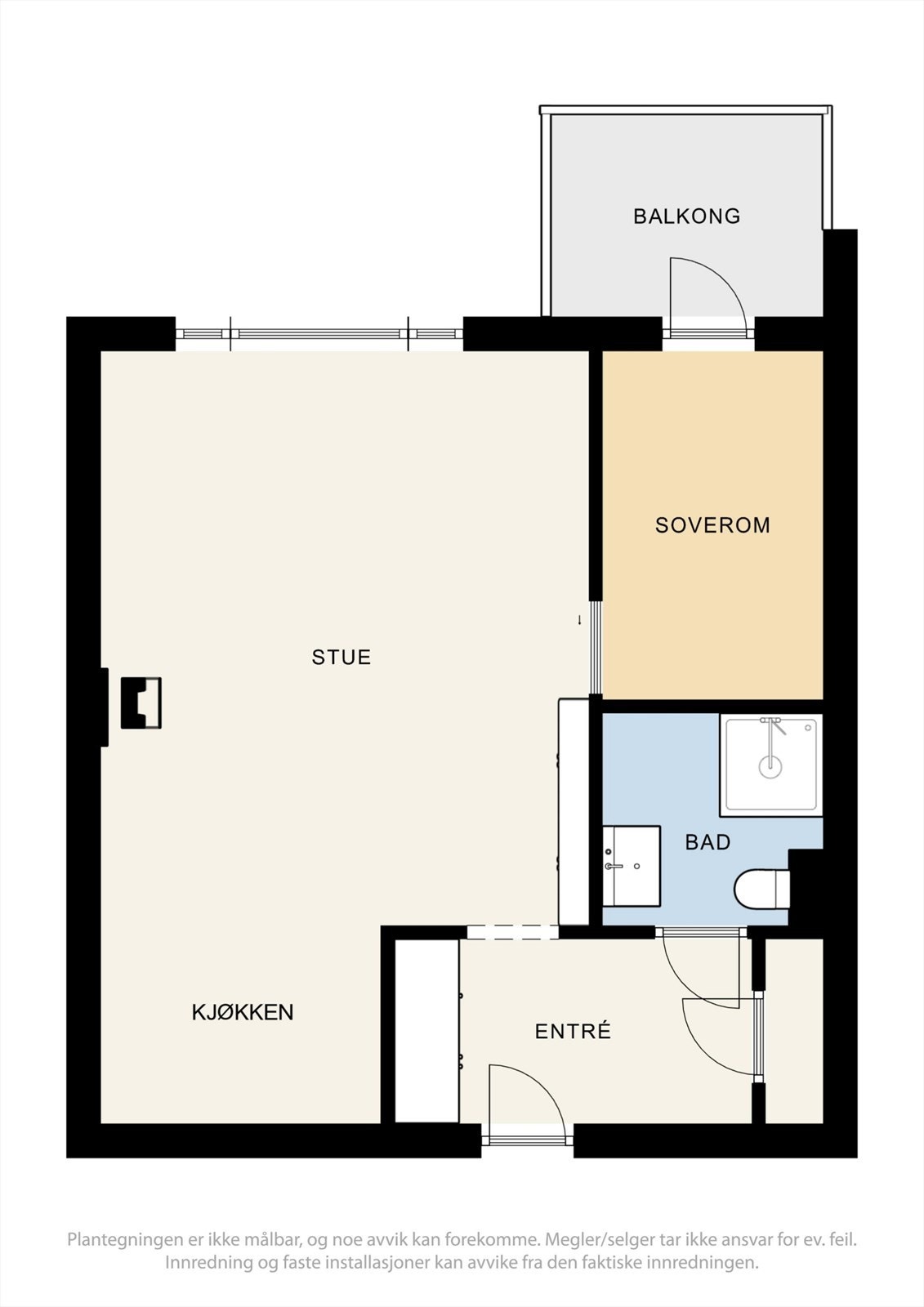 Plantegning Galleribilde