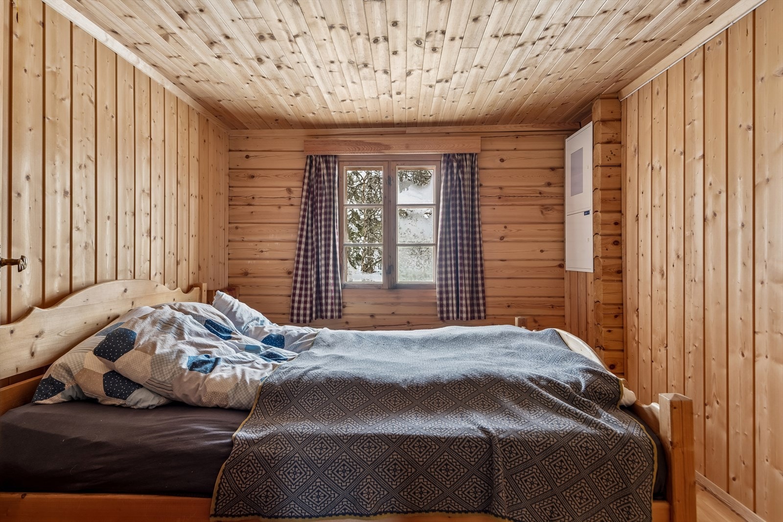 Det er andre soverommet har plass til dobbeltseng. Galleribilde