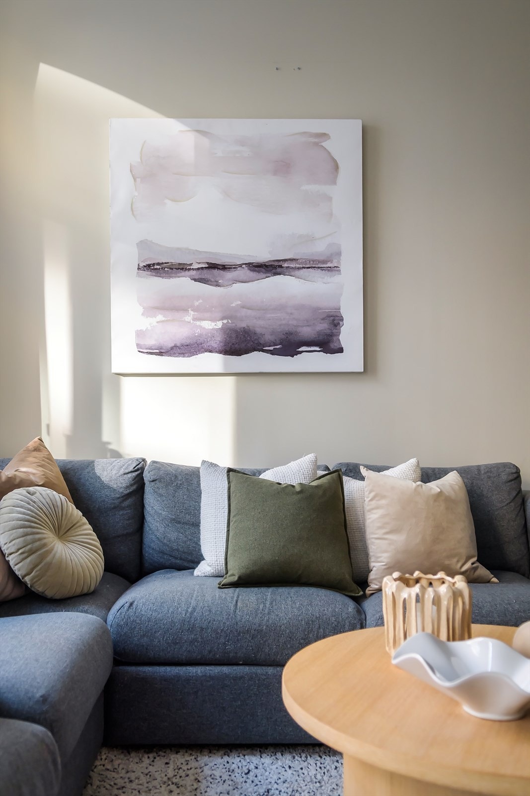 Nydelige lysforhold i boligen. Galleribilde