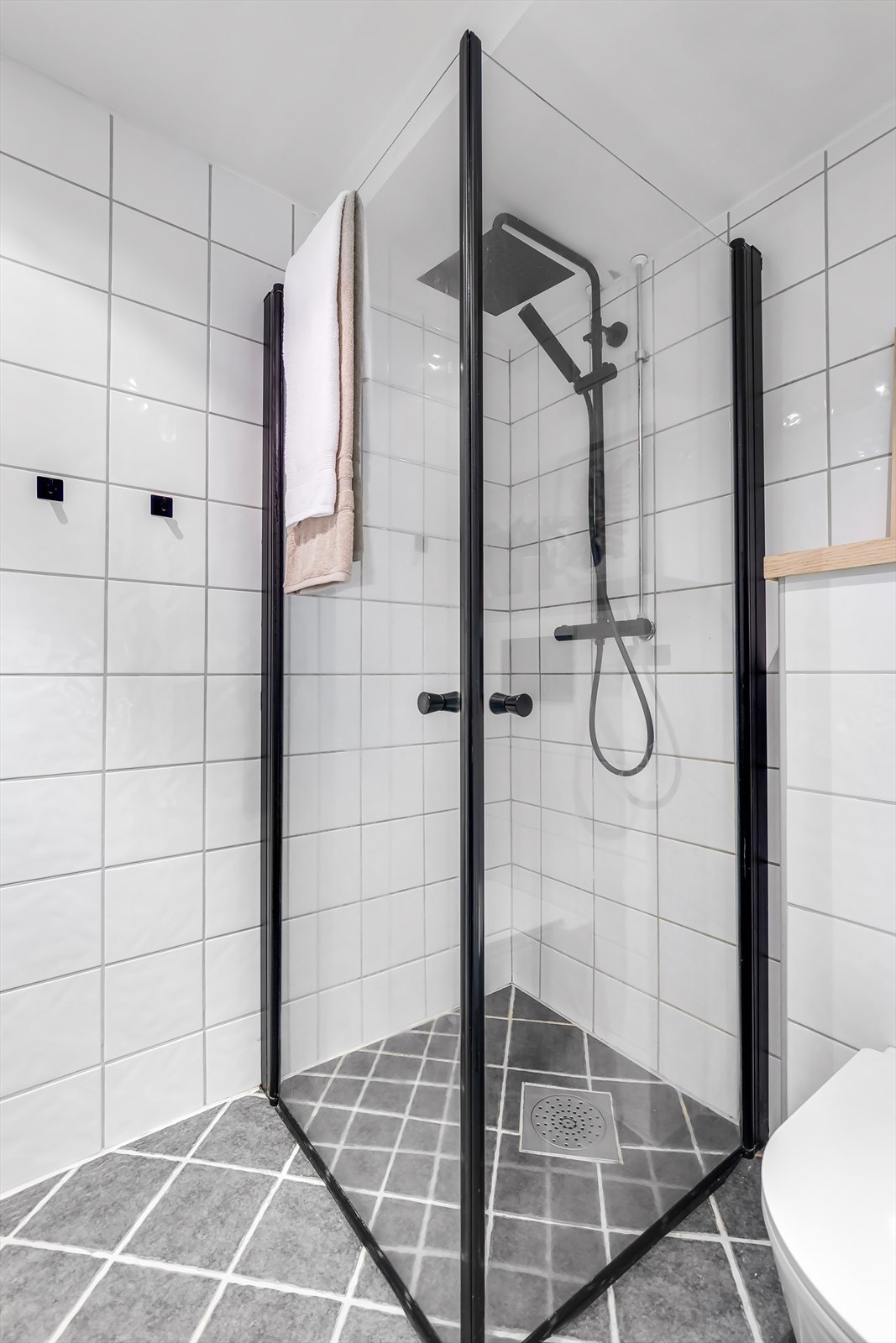 Det er mekanisk avtrekk på badet. Galleribilde