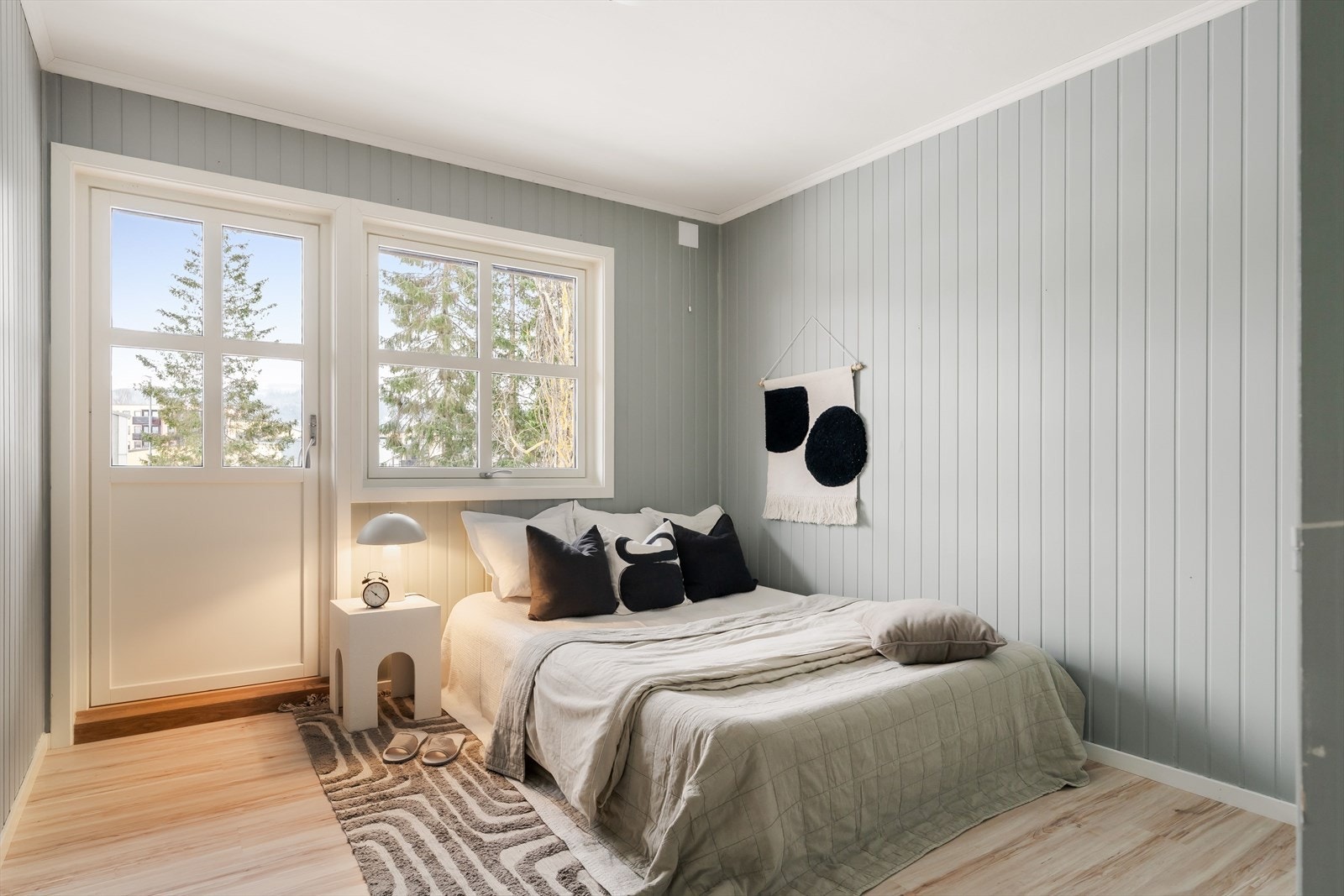 Soverommene er tildelt arealer på henholdsvis ca. 6,5, 9 og 11 kvm. Galleribilde