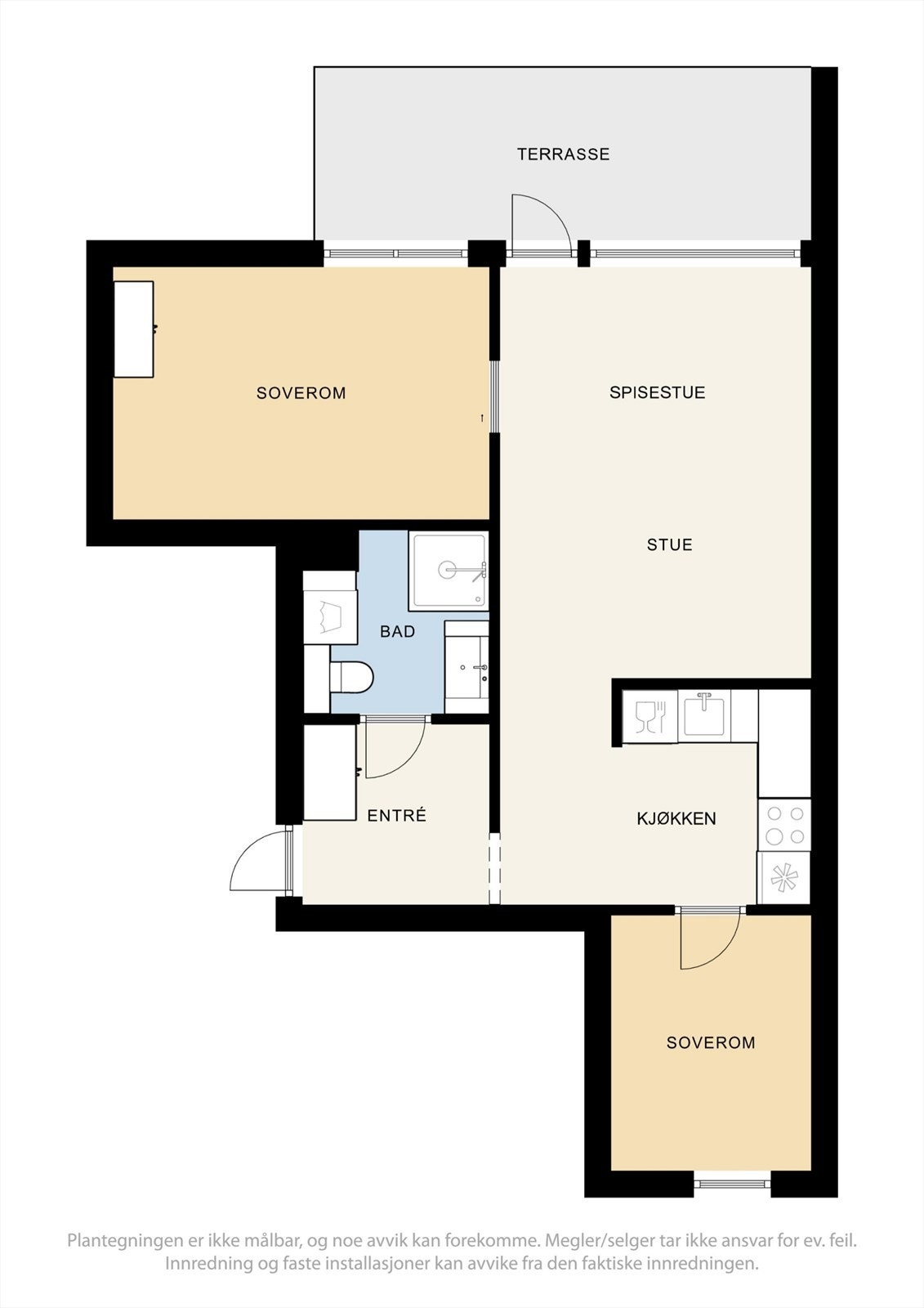 Plantegning Galleribilde