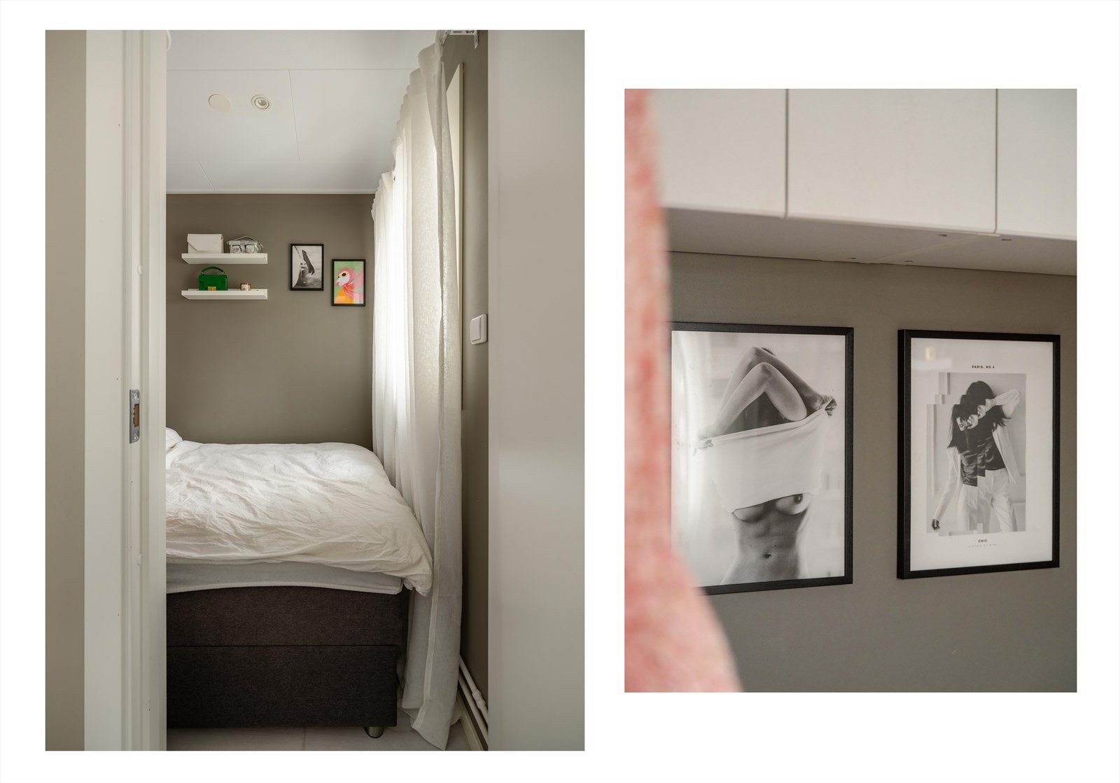 Skyvedør ved soverom. Galleribilde