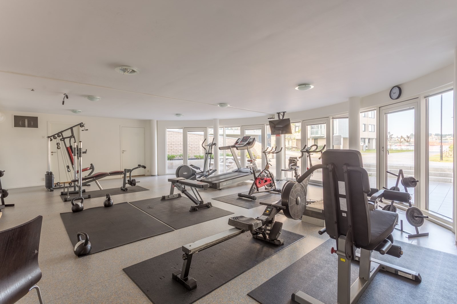 Felles treningsrom. Galleribilde