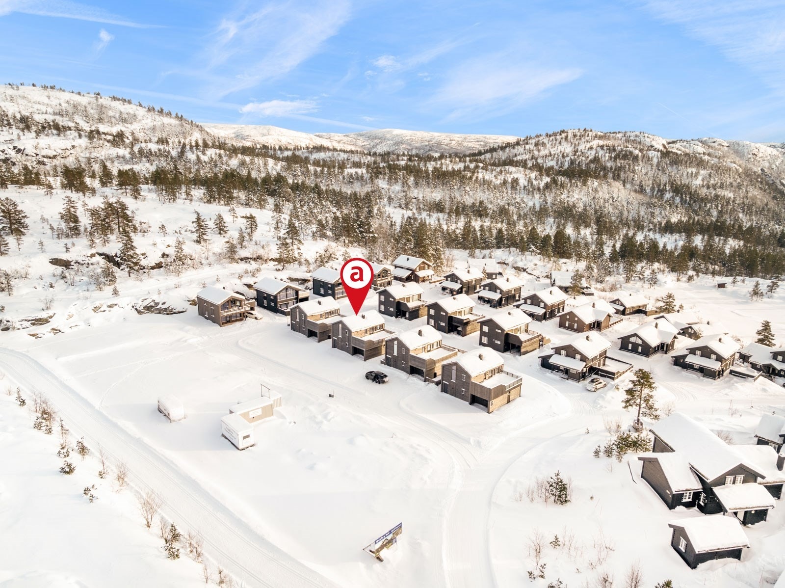 Moderne og hyggelig hyttefelt Galleribilde