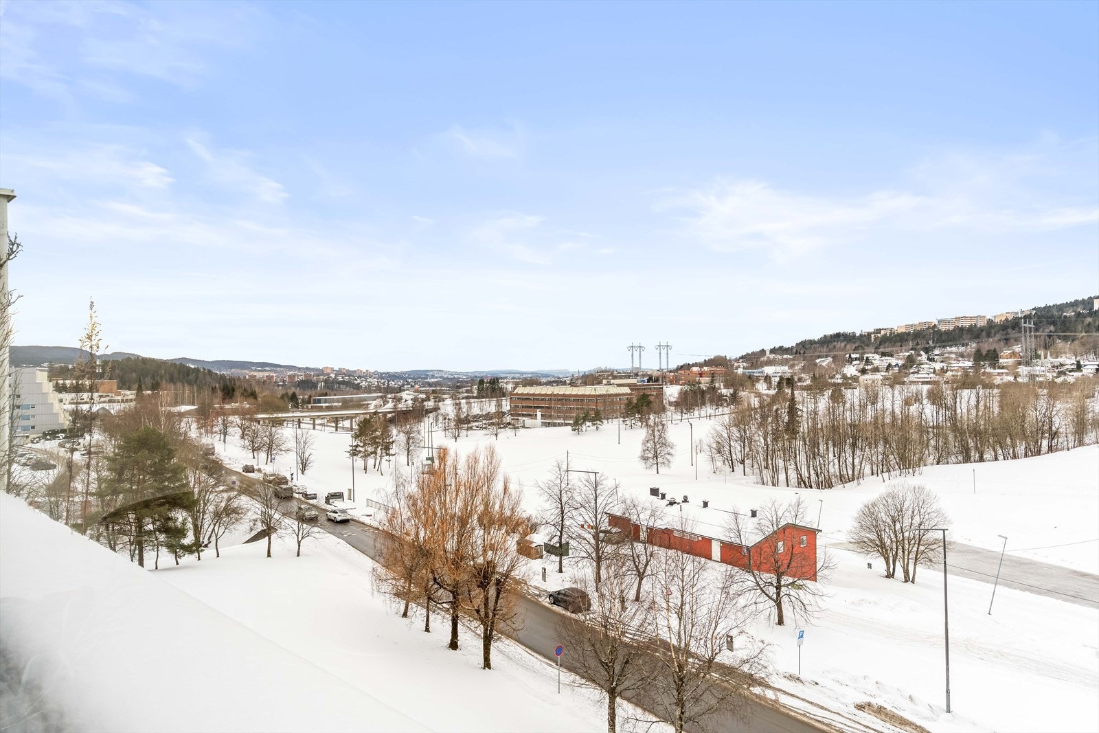 Utsyn fra balkongen. Galleribilde
