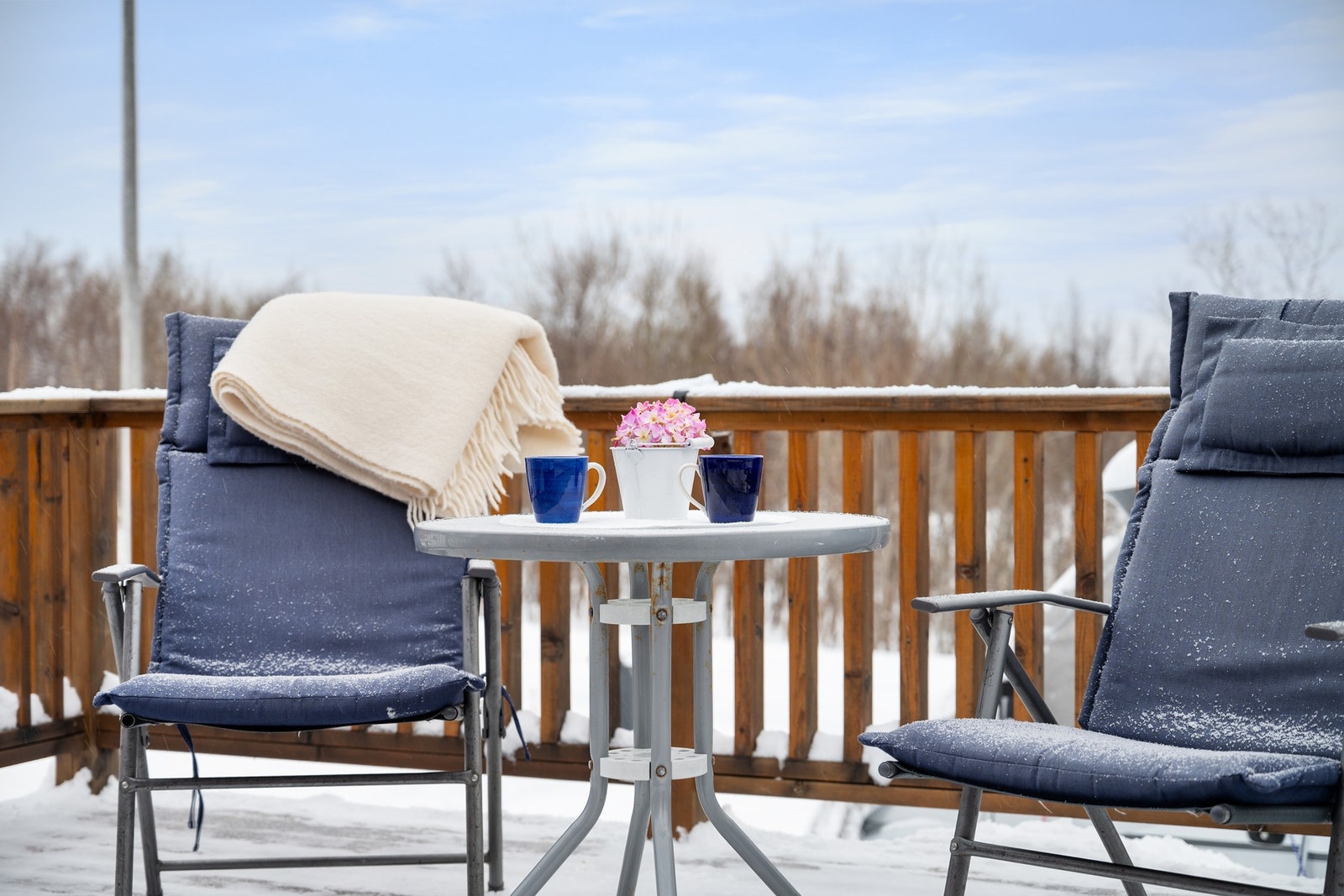 God plass til utemøblement Galleribilde