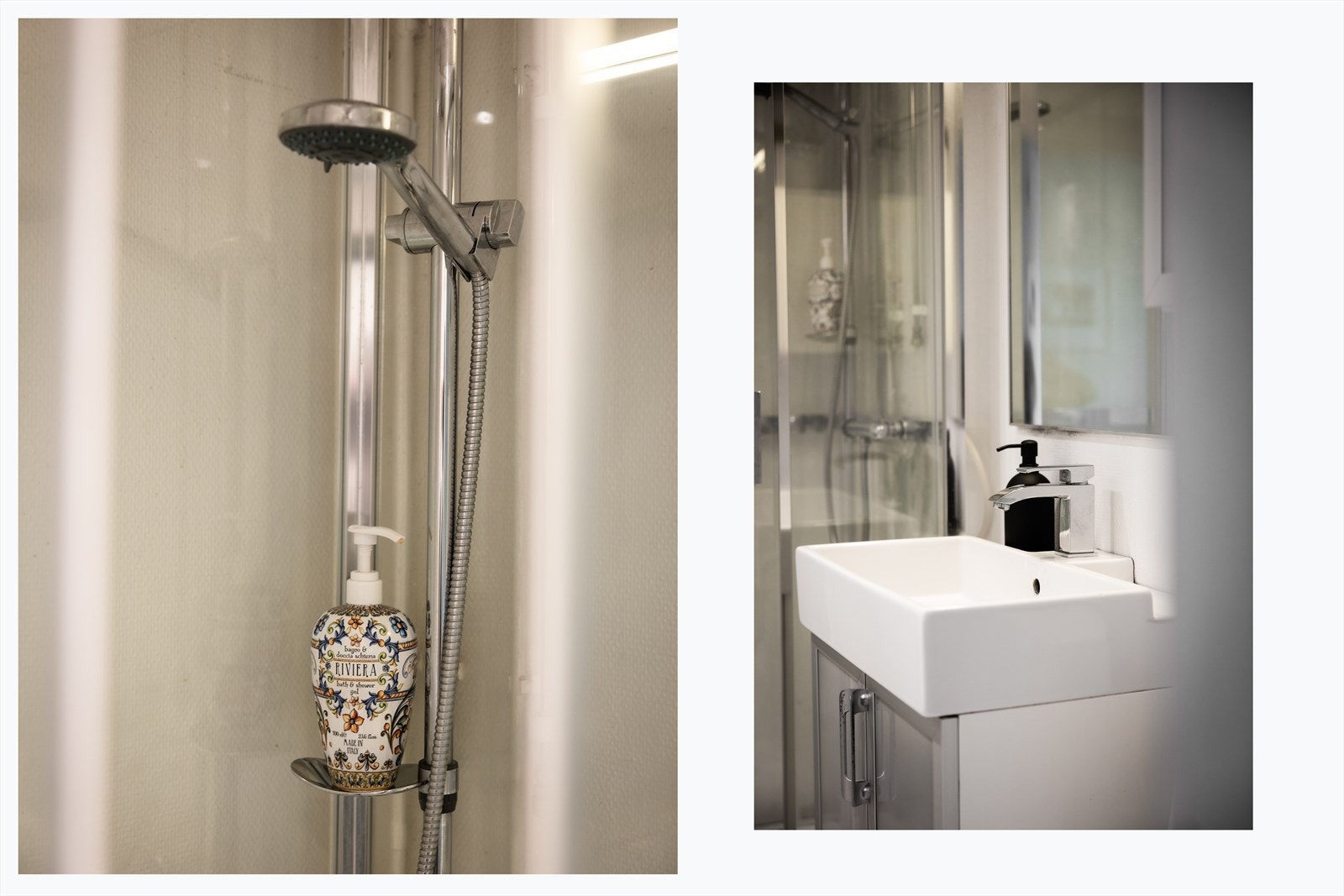 Badet har også opplegg for vaskemaskin. Galleribilde