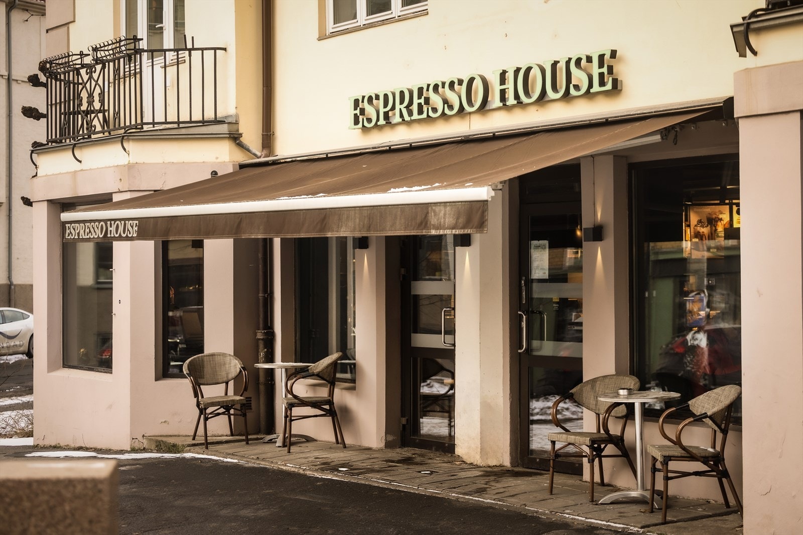 Espresso House i Vogts gate ligger et steinkast unna. Galleribilde