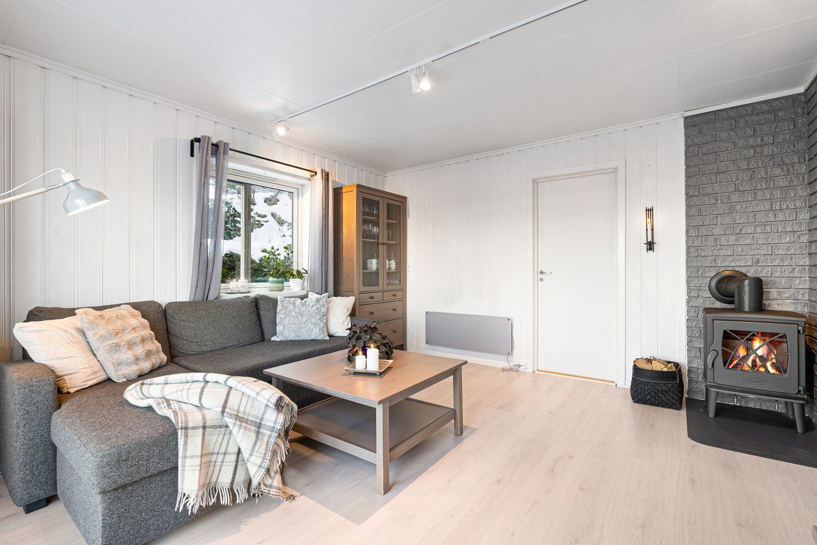 Vedovnen ble byttet i 2018, og sørger for lun og effektiv oppvarming på kalde dager. Galleribilde