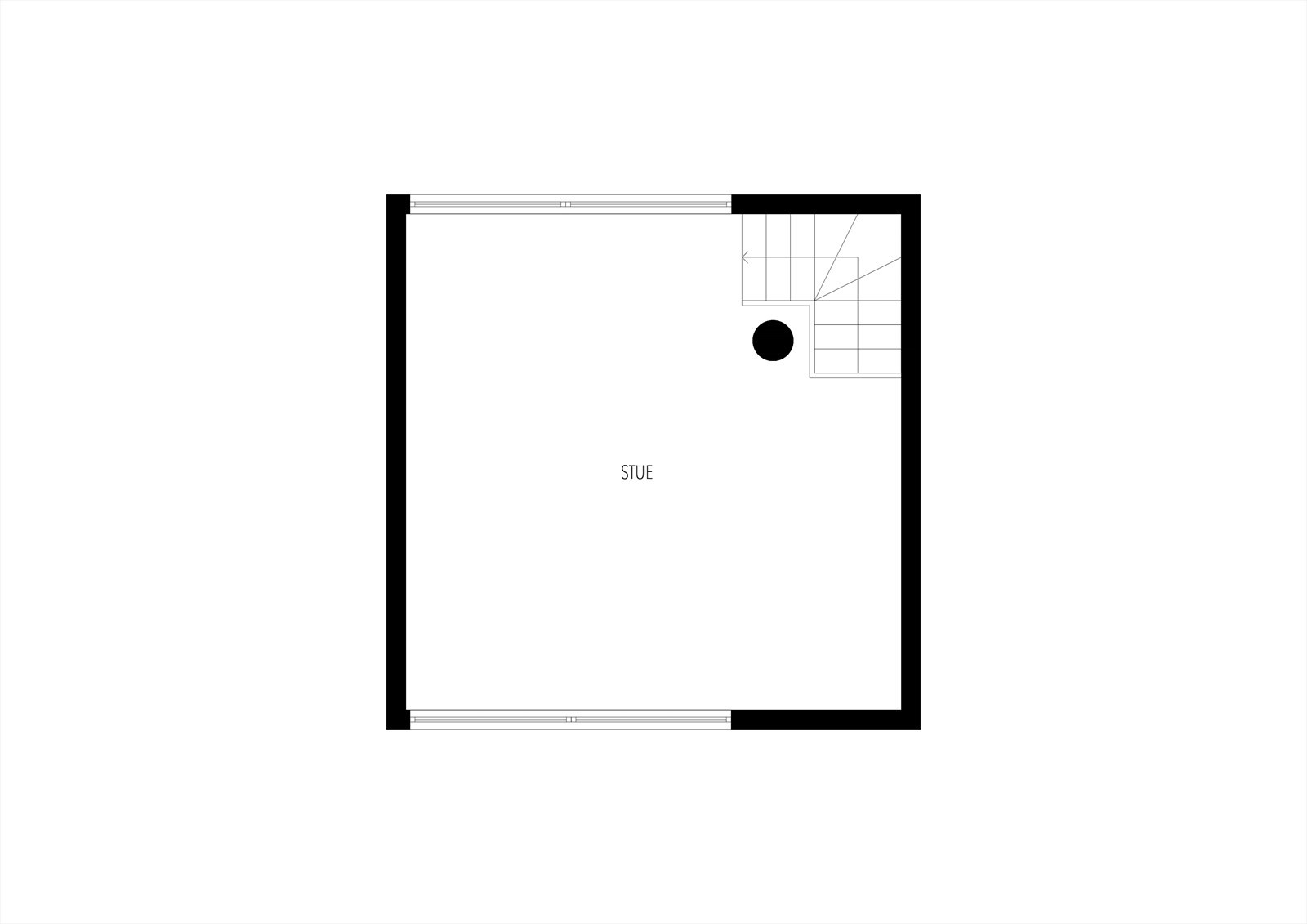 Plantegning 2. etasje Galleribilde