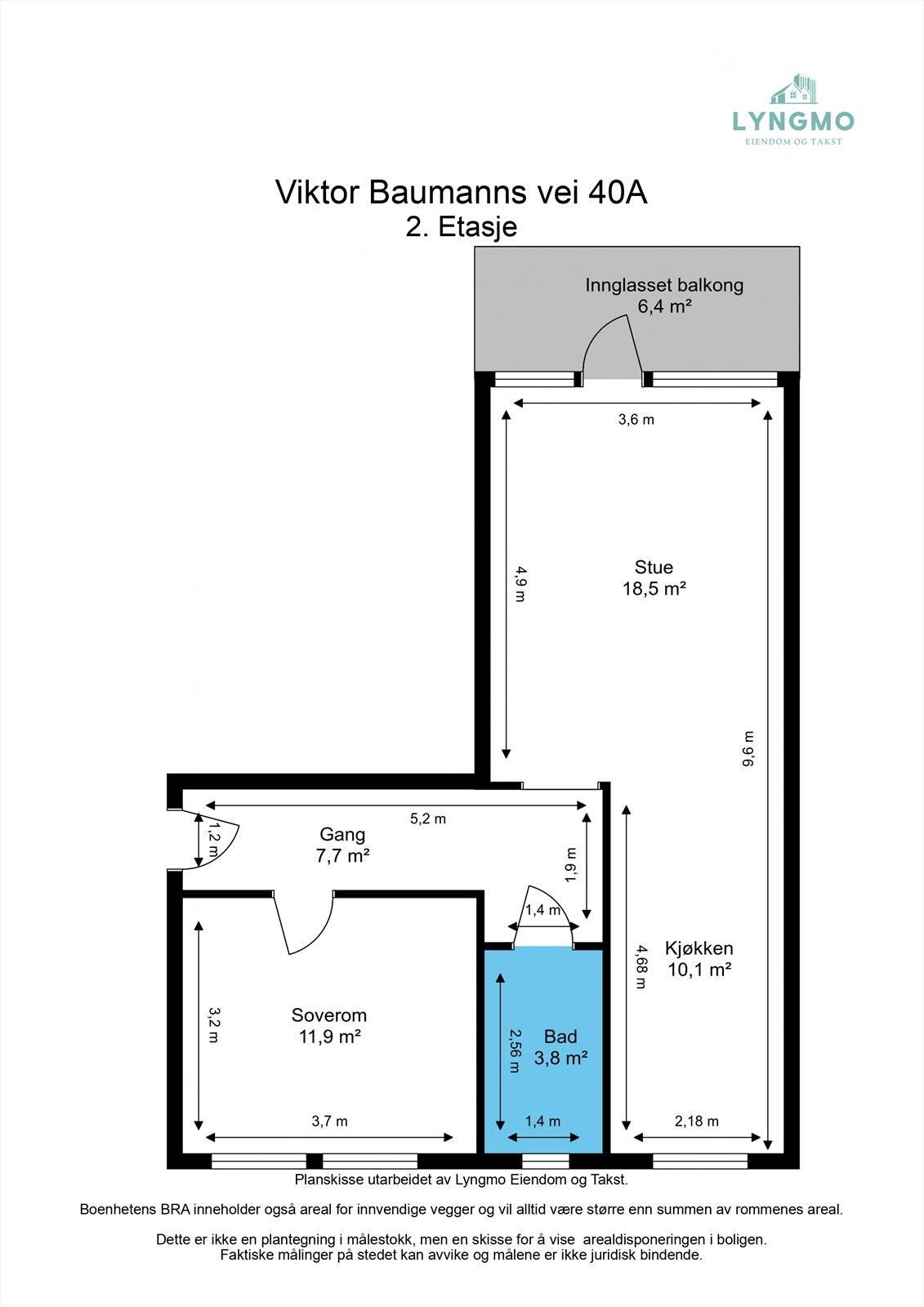 Planskisse Galleribilde