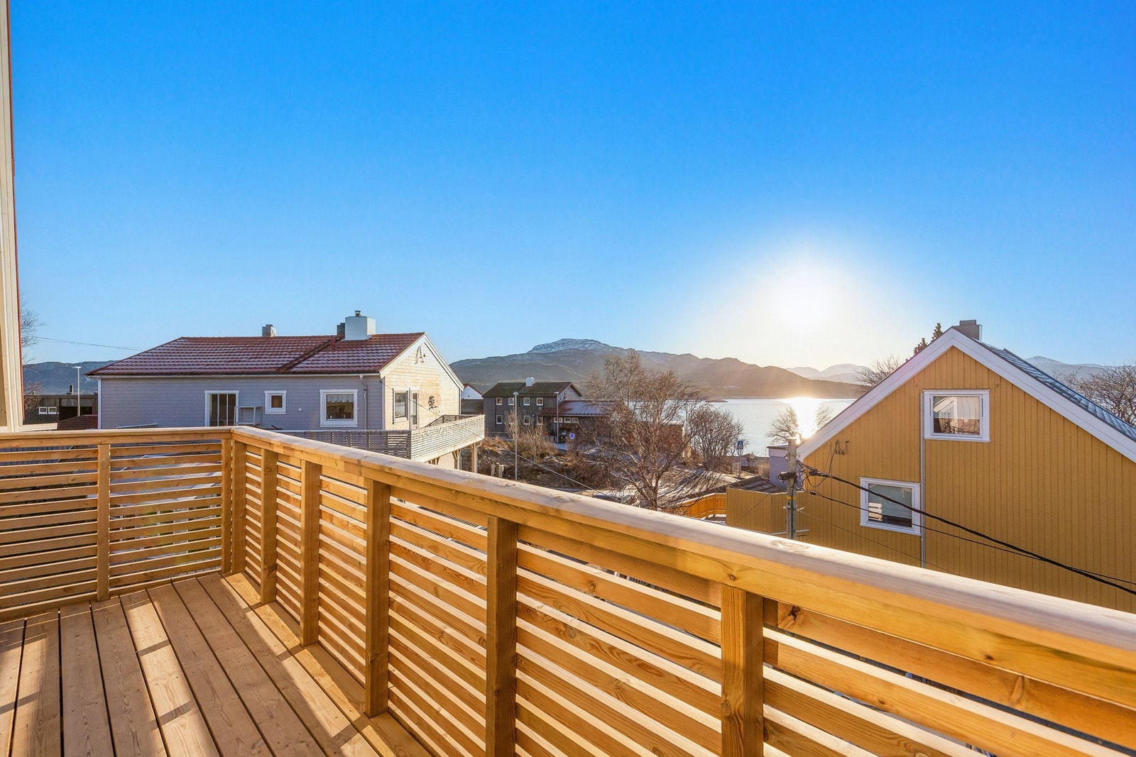 God sol- og lysforhold på eiendommen Galleribilde