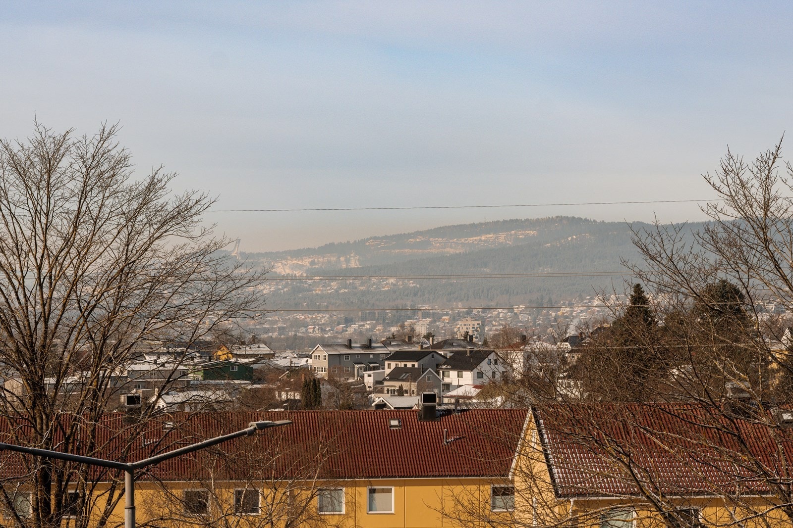 Utsikt fra balkongen. Galleribilde