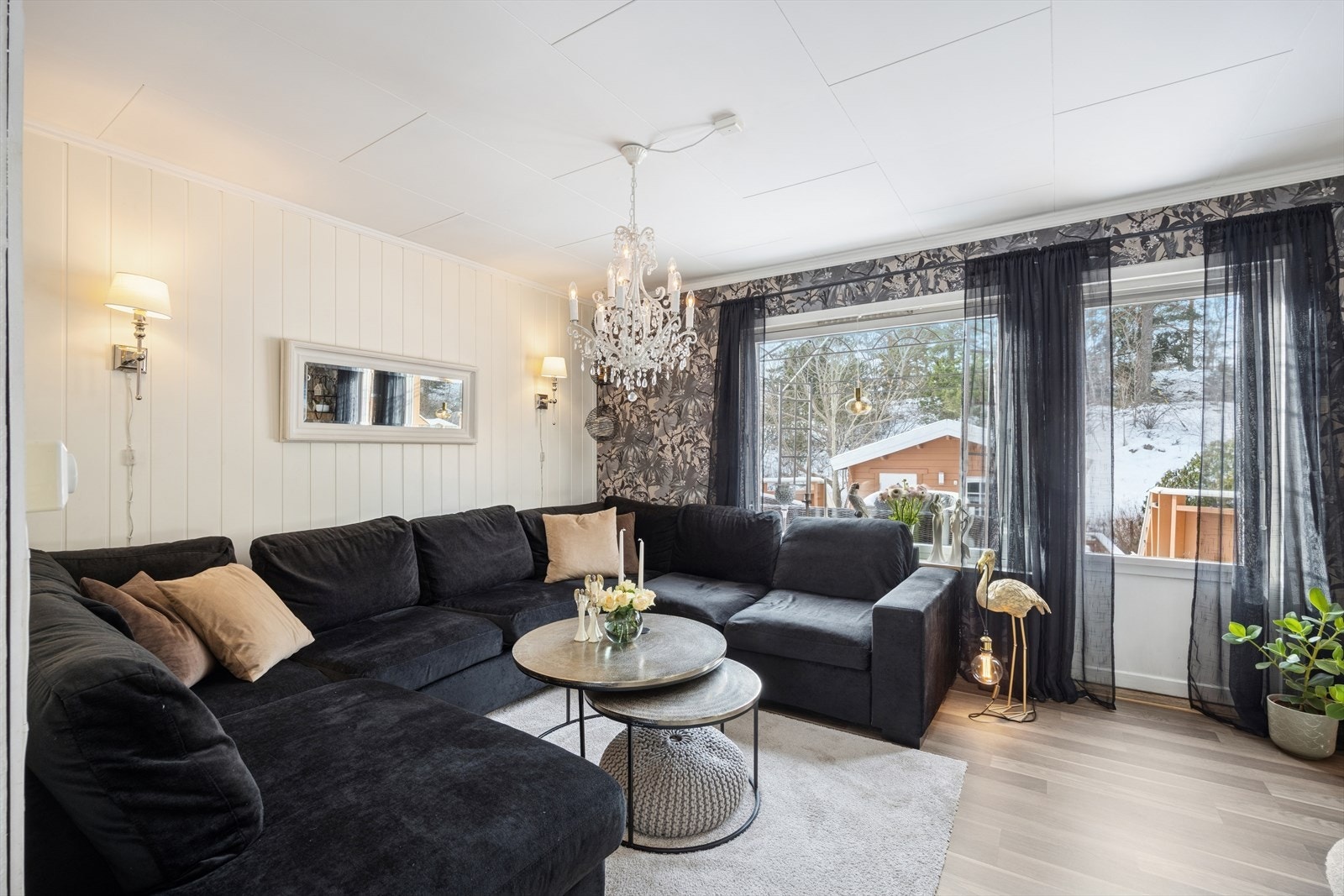 Herlig stueavdeling med god møbleringsfrihet. Galleribilde