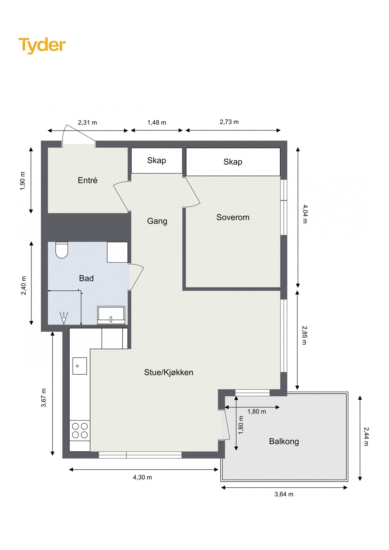 Plantegning. Galleribilde