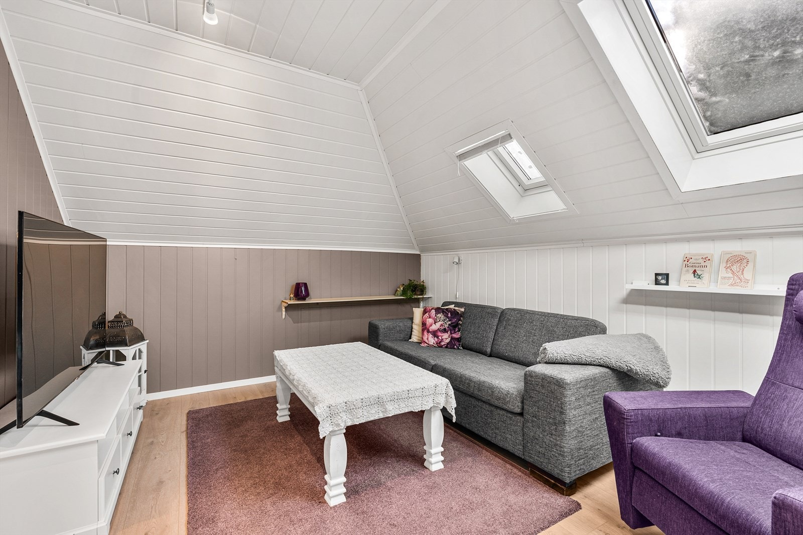 Loftstue Galleribilde