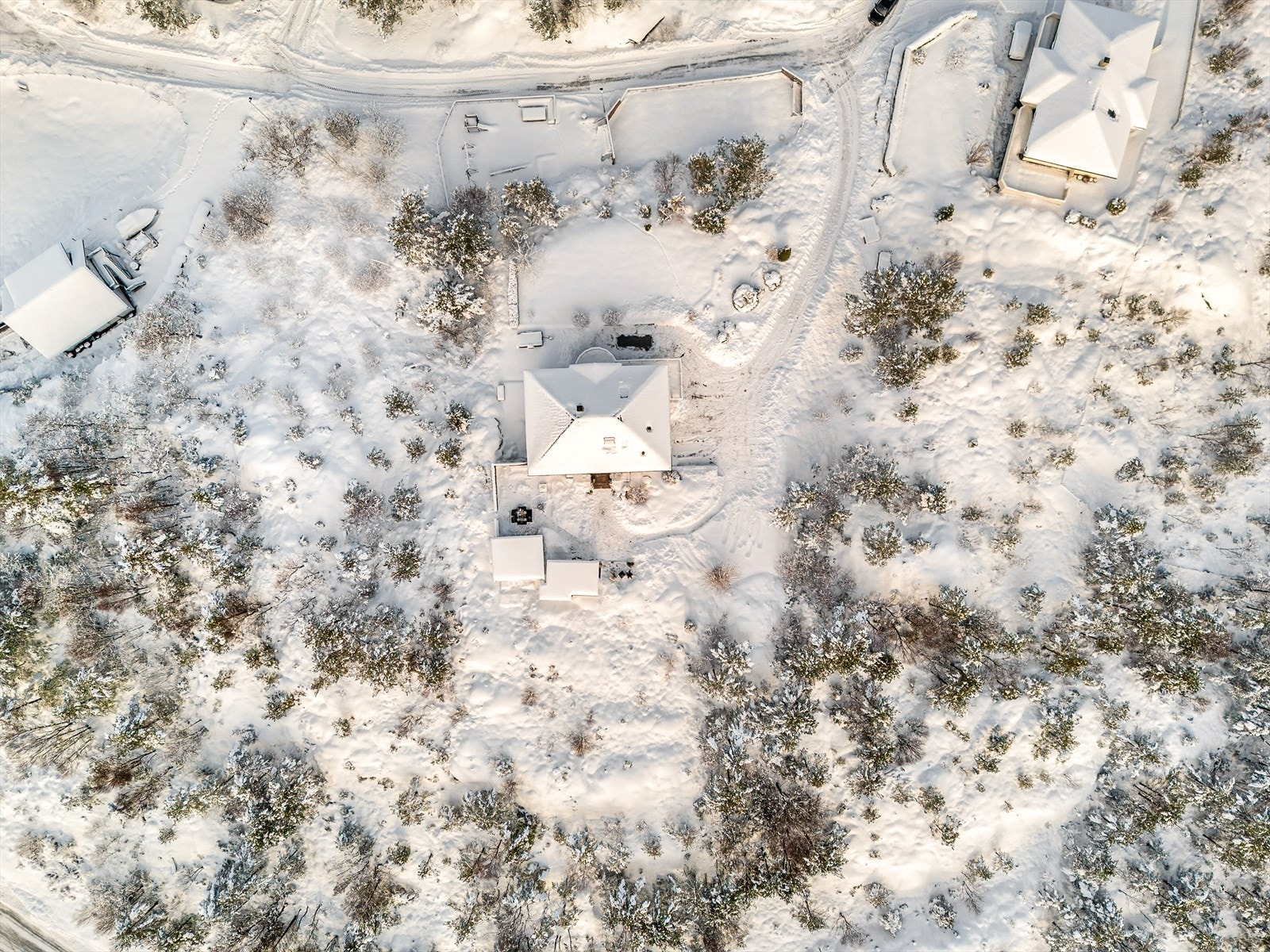 Dronefoto Galleribilde