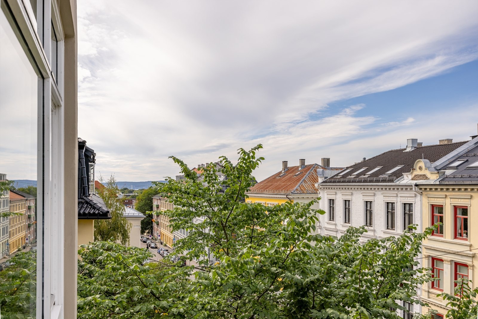 Utsikt om sommeren Galleribilde