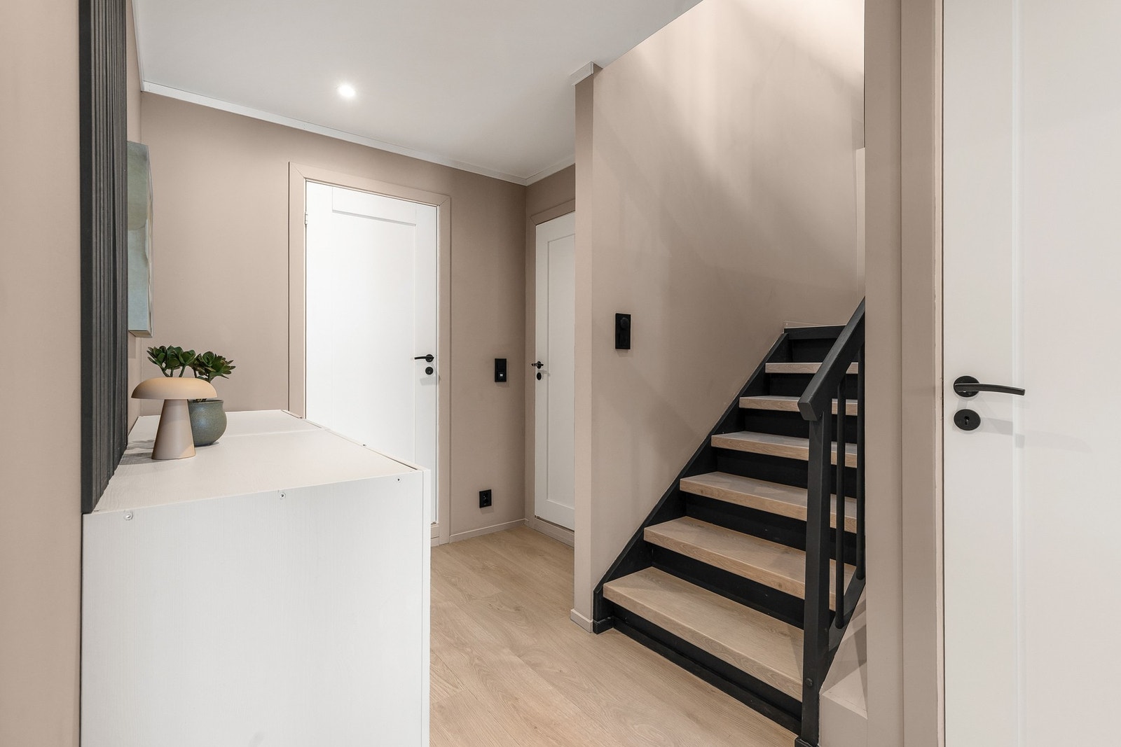 Trappegang med varmepumpe Galleribilde