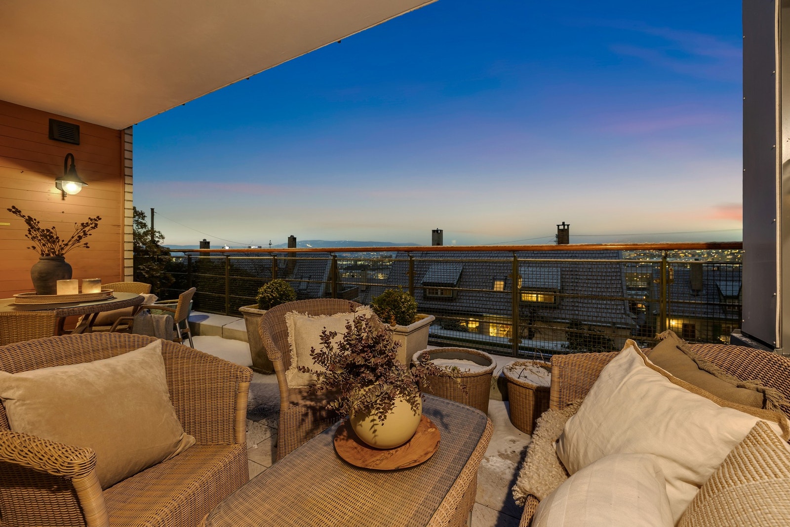 Fritt utsyn over Arctanderbyen Galleribilde