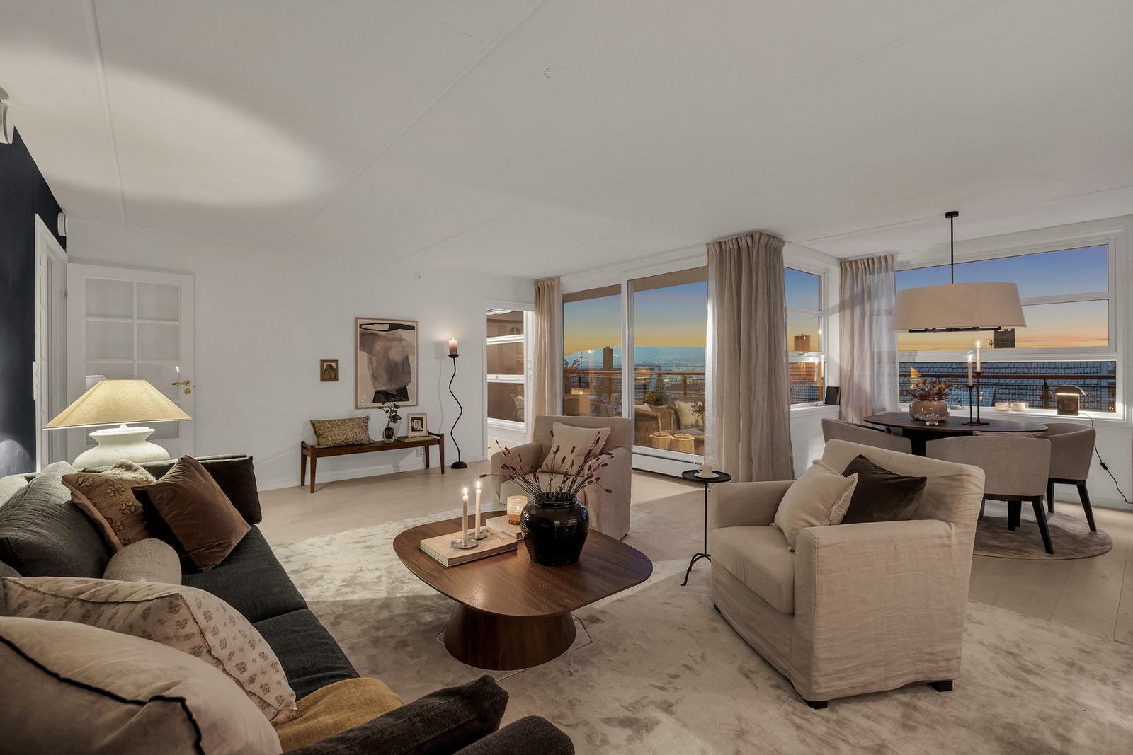 Her blir det lun stemning om kvelden Galleribilde