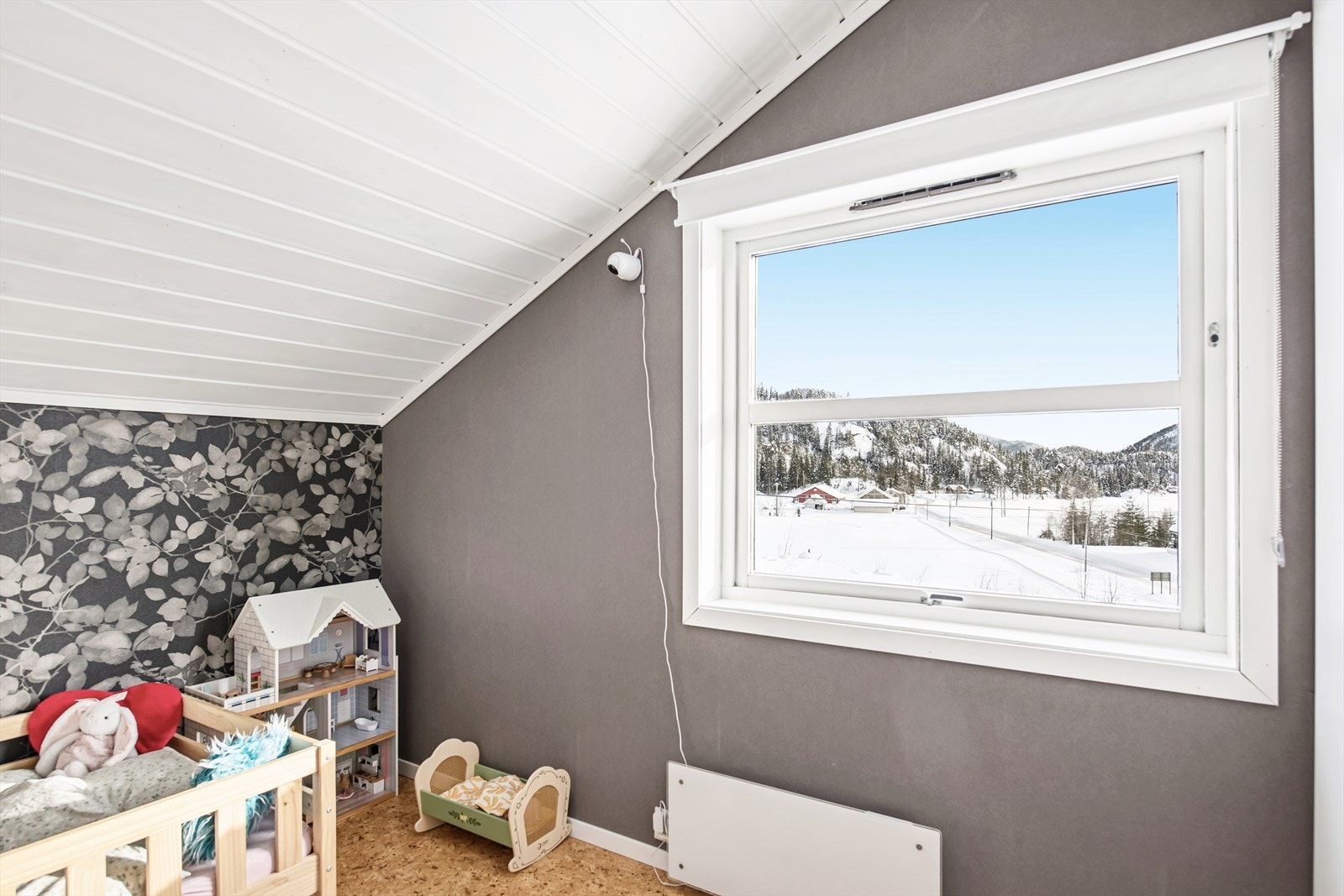 Herfra er det fin utsikt mot naturen. Galleribilde