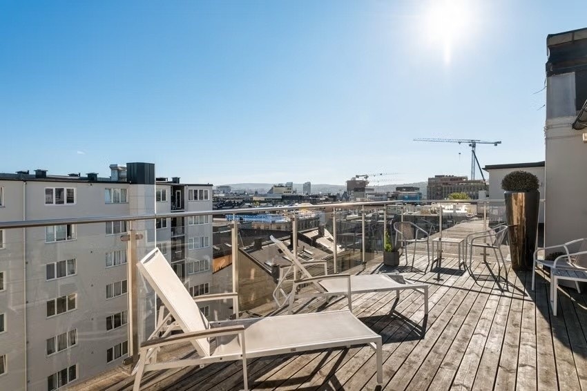 Takterrasse Galleribilde