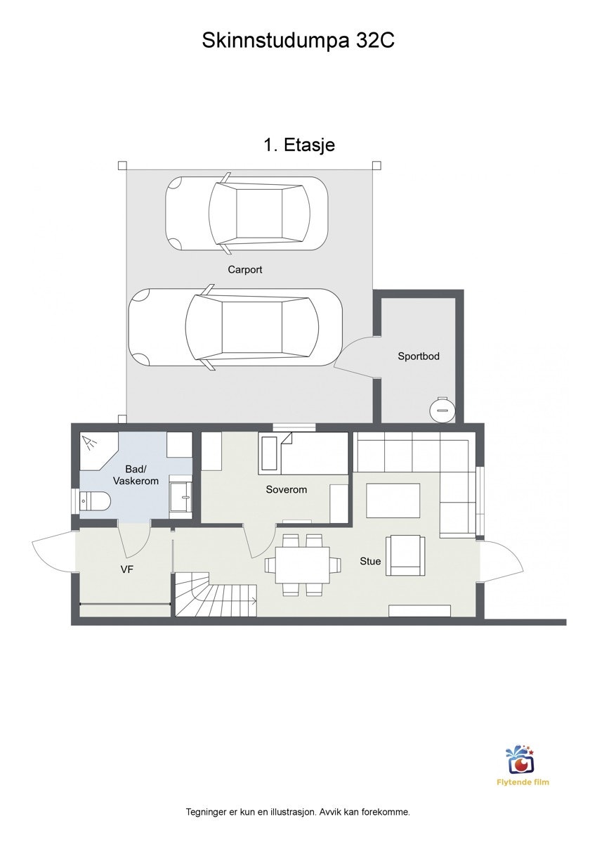 Plantegning. Galleribilde