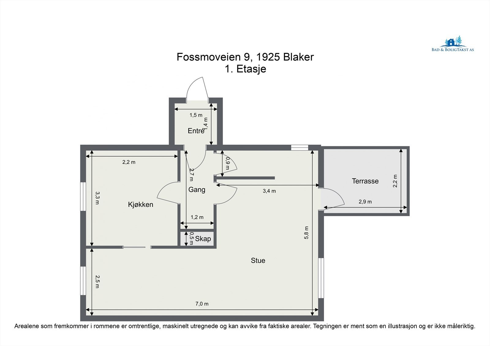 Plantegning 1. etasje. Galleribilde