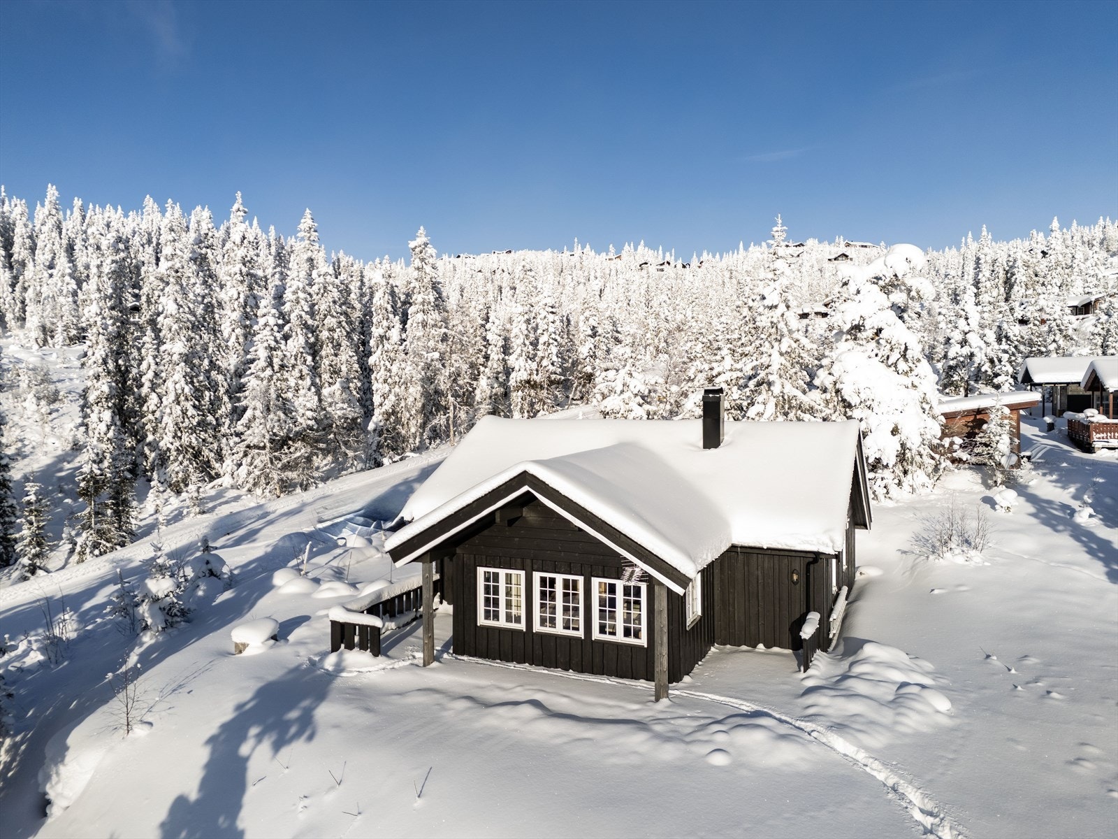 Risleiliveien 153 ligger fint til på populære Tempelseter. Galleribilde