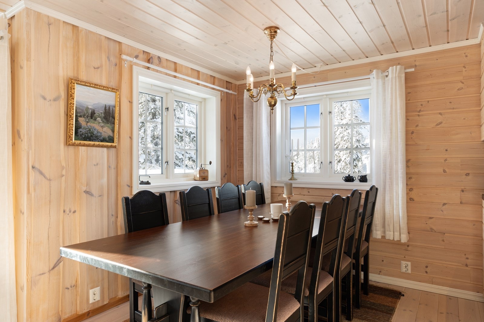 Spisestuen. Galleribilde