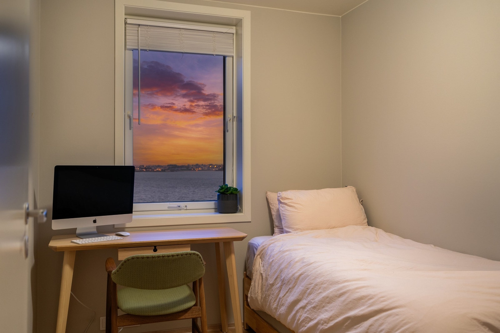 Soverom kveld Galleribilde