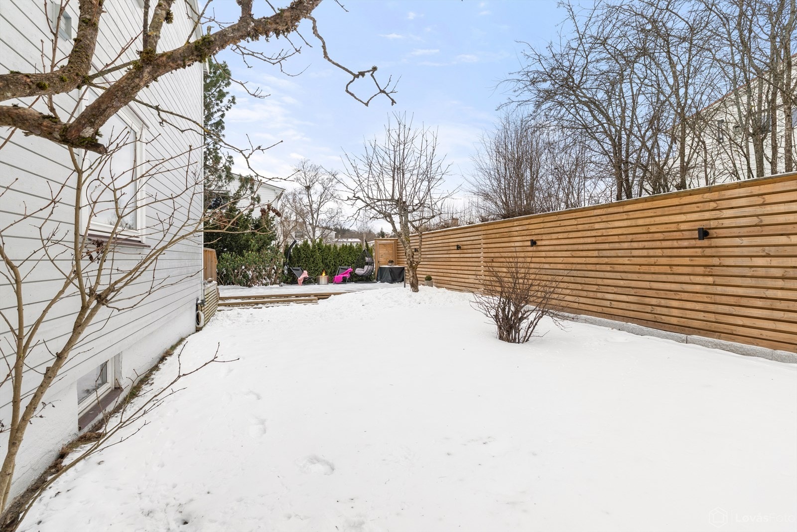 Skjermet hage. Galleribilde