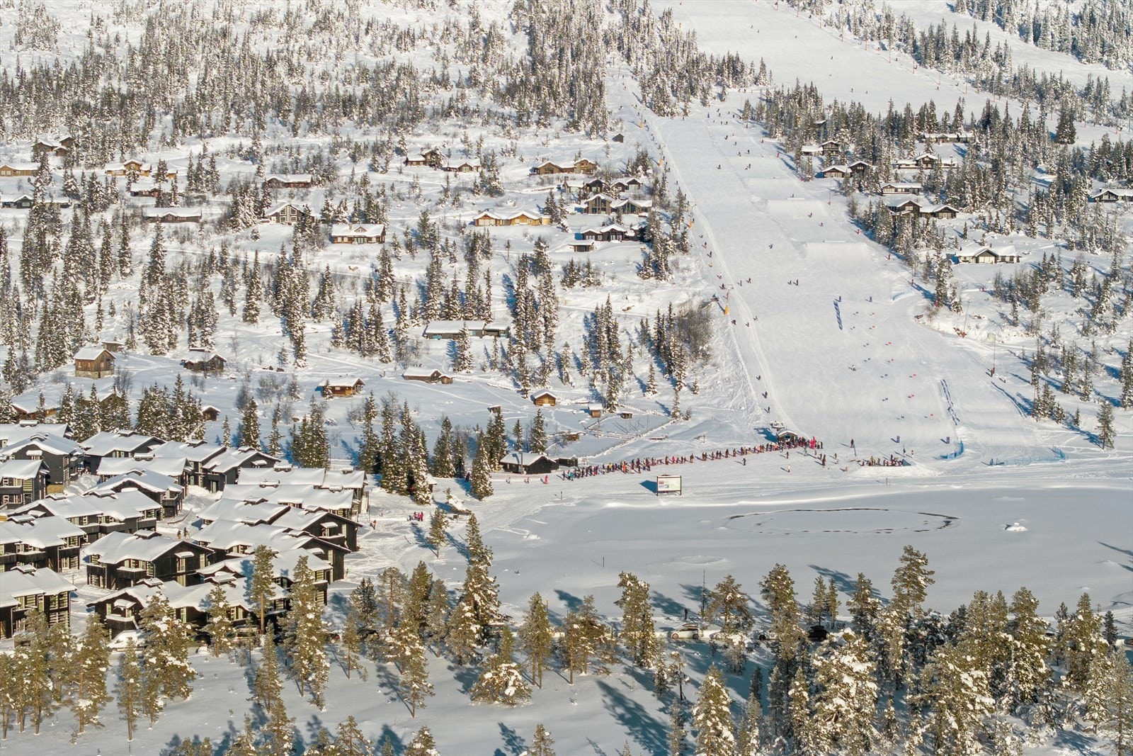 Som eier kan du få rabatter på heiskort og i restauranter gjennom medlemskap i "Club Norefjell". Galleribilde