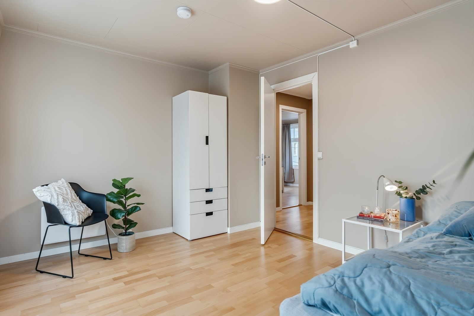 Rommet gir god plass til fleksibel møblering. Galleribilde