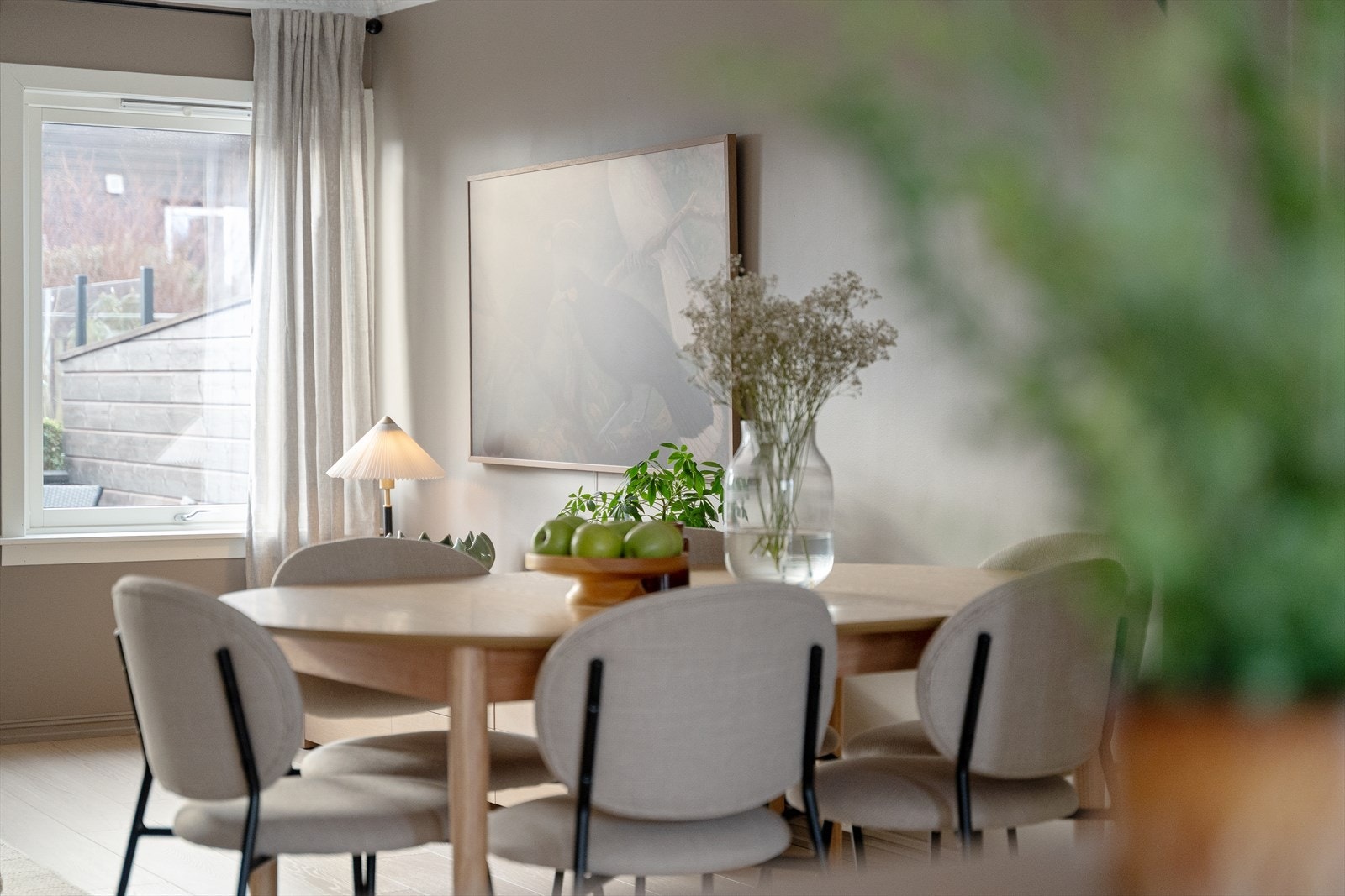 Rekkehuset har en innbydende og herlig atmosfære Galleribilde