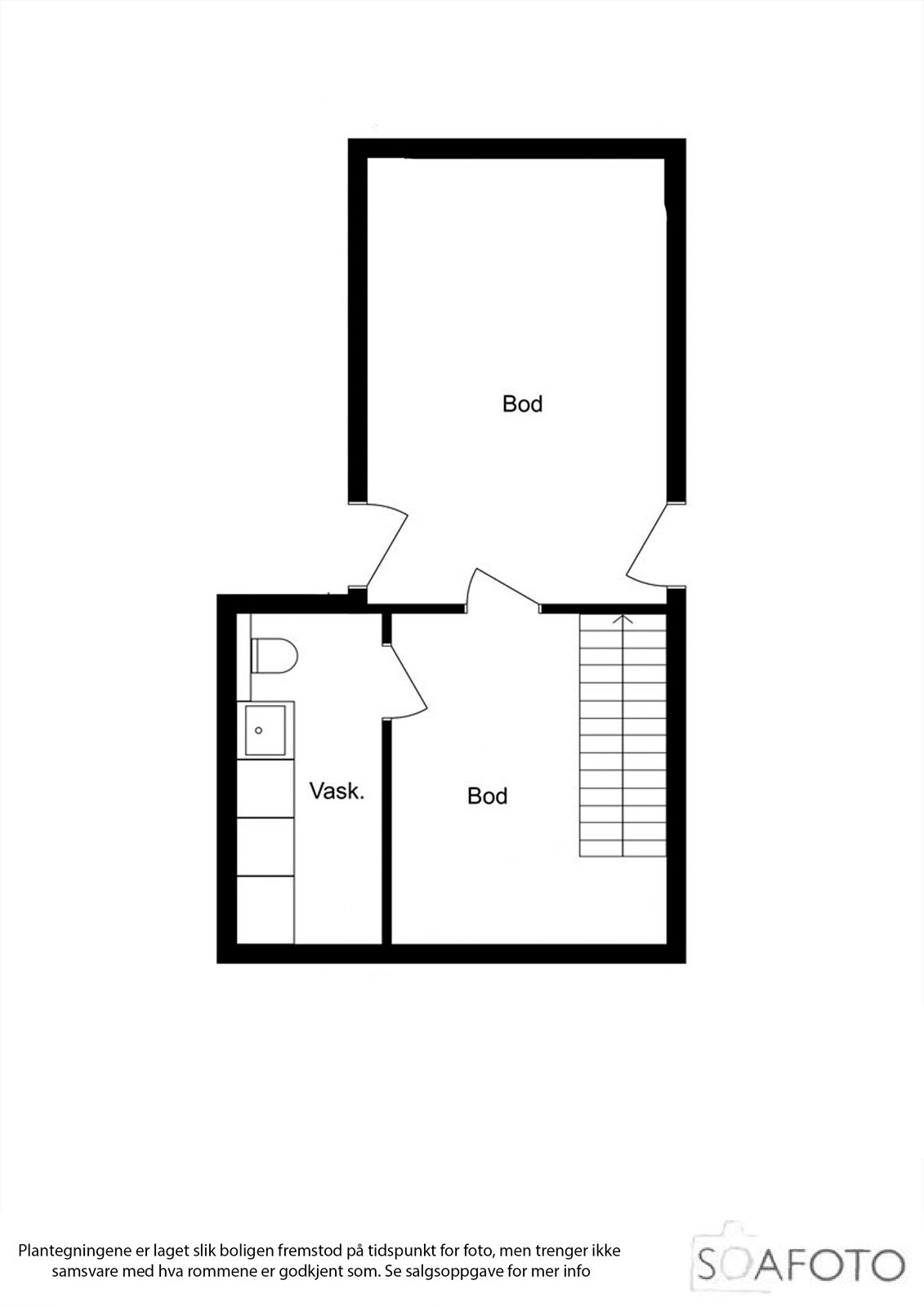 Plantegning kjeller Galleribilde
