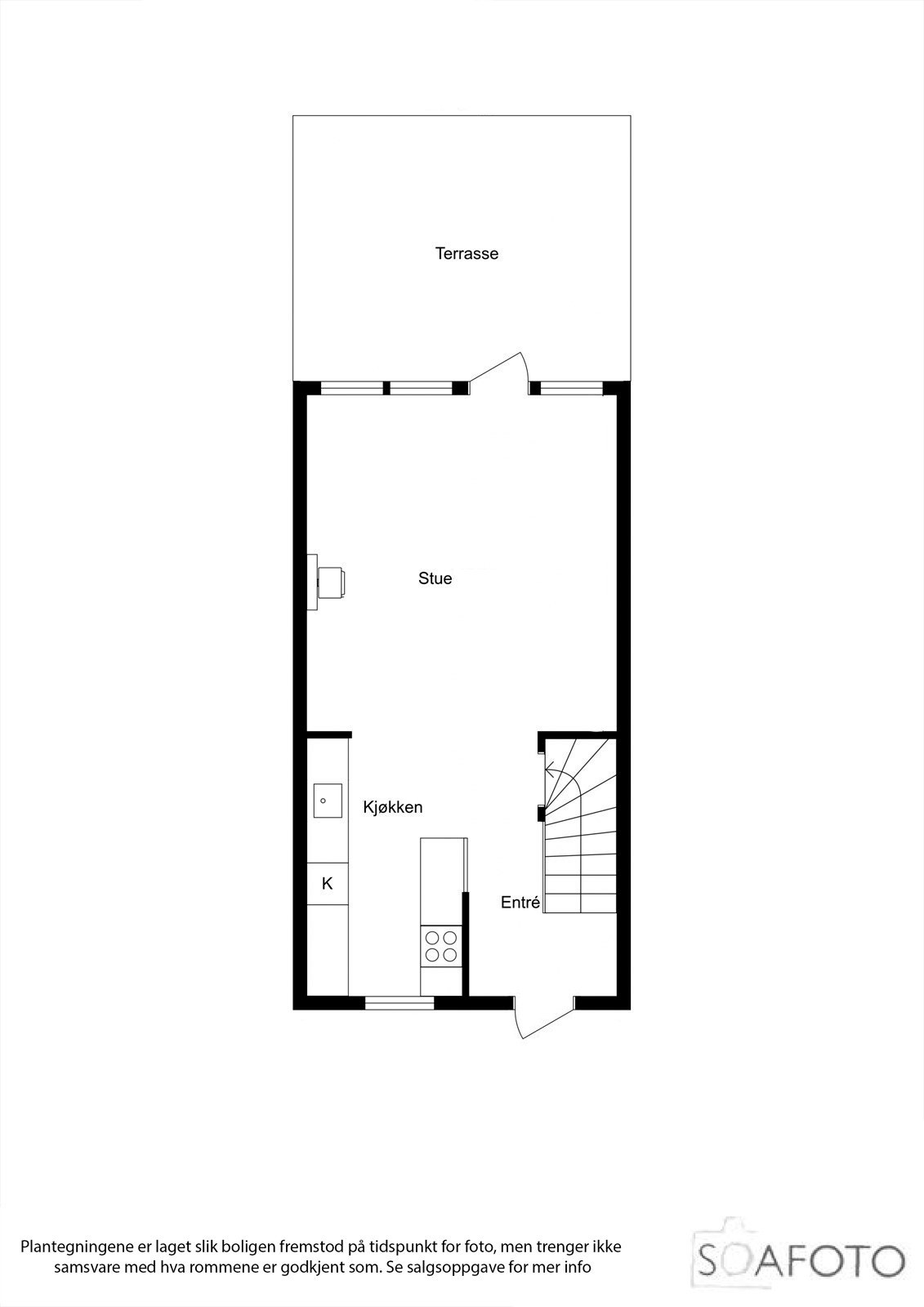Plantegning hovedetasje Galleribilde